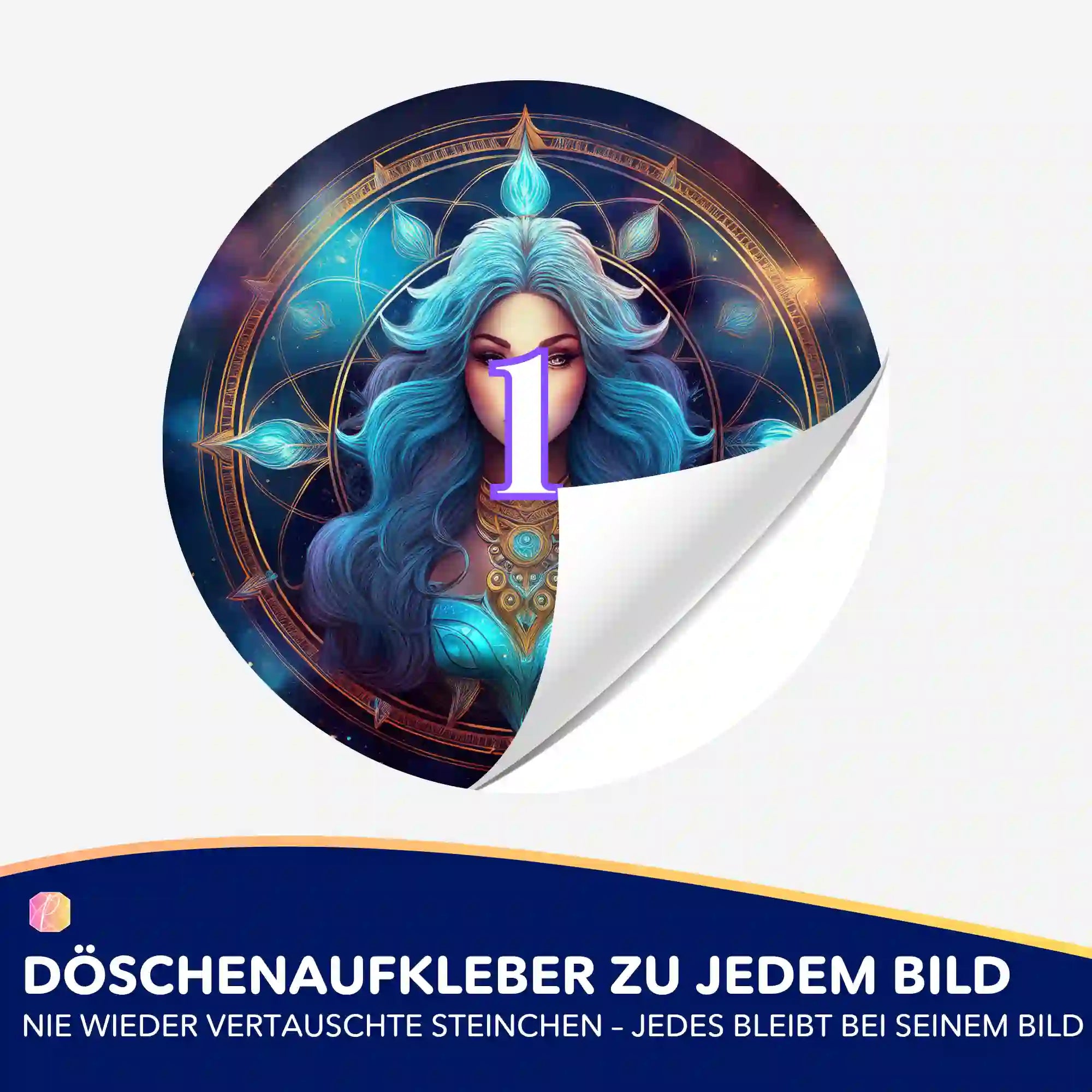 Döschenaufkleber - Sternzeichen Jungfrau "Limited Edition"