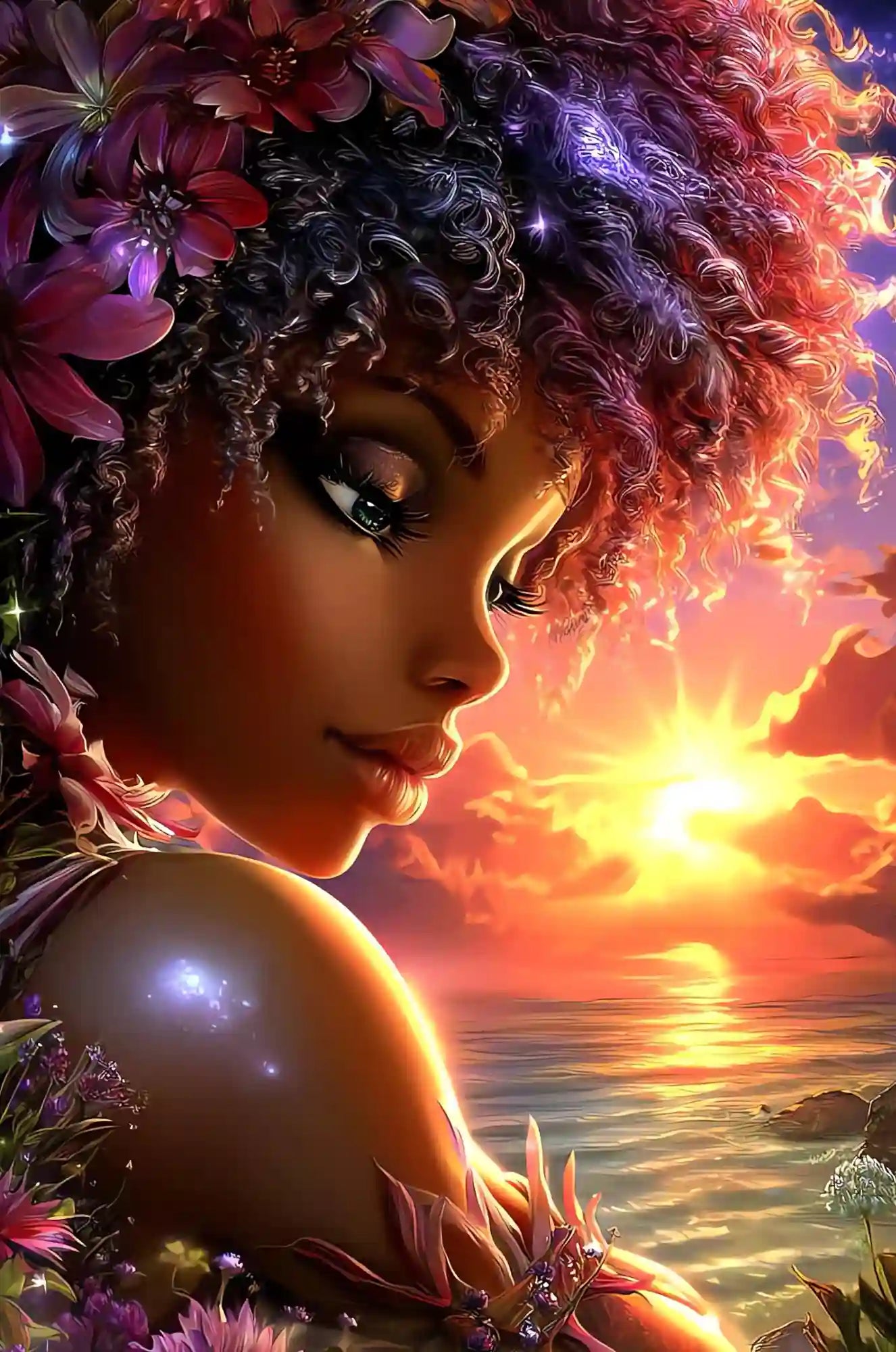 Diamond Painting 7 Tage Special - Kuss der Sonne