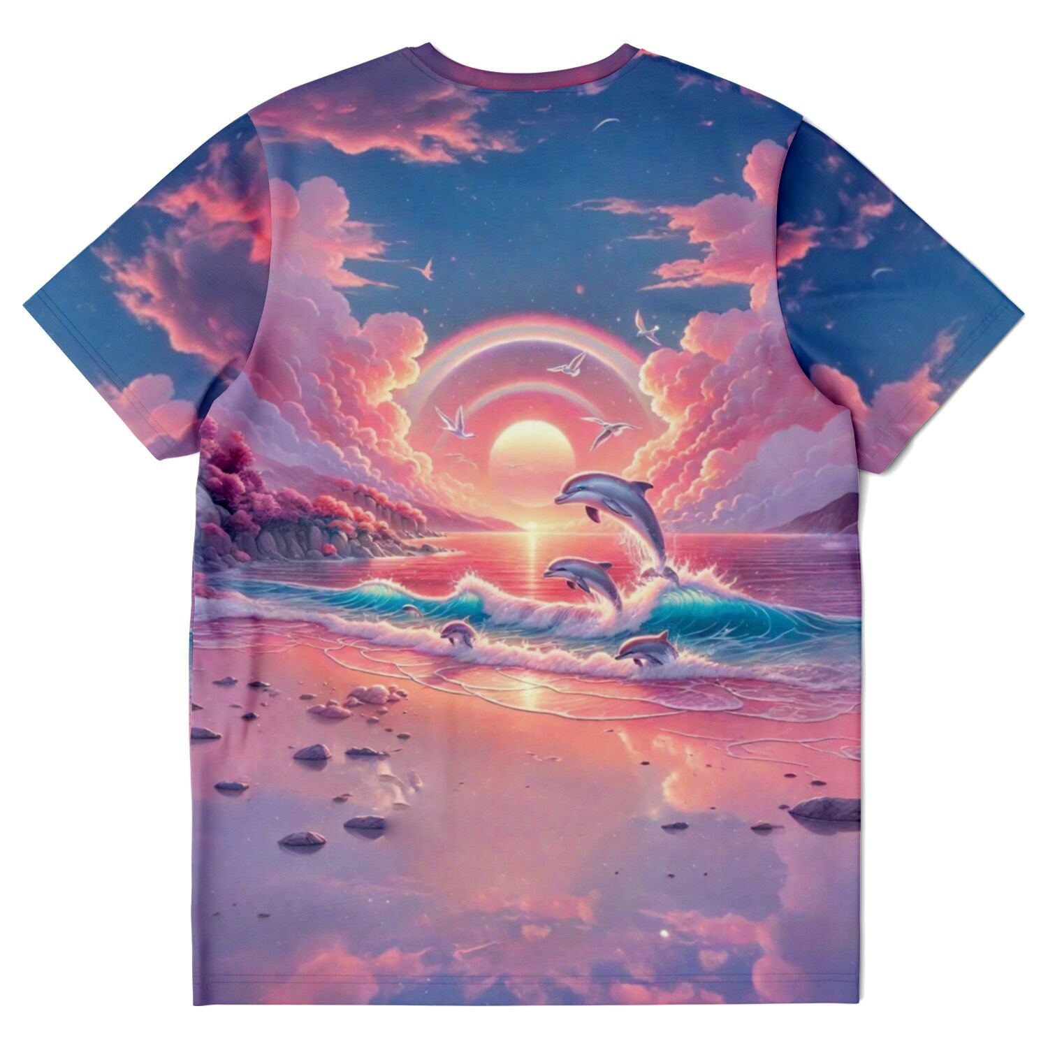 Dreamer T-Shirt - Pinkes Meeresrauschen
