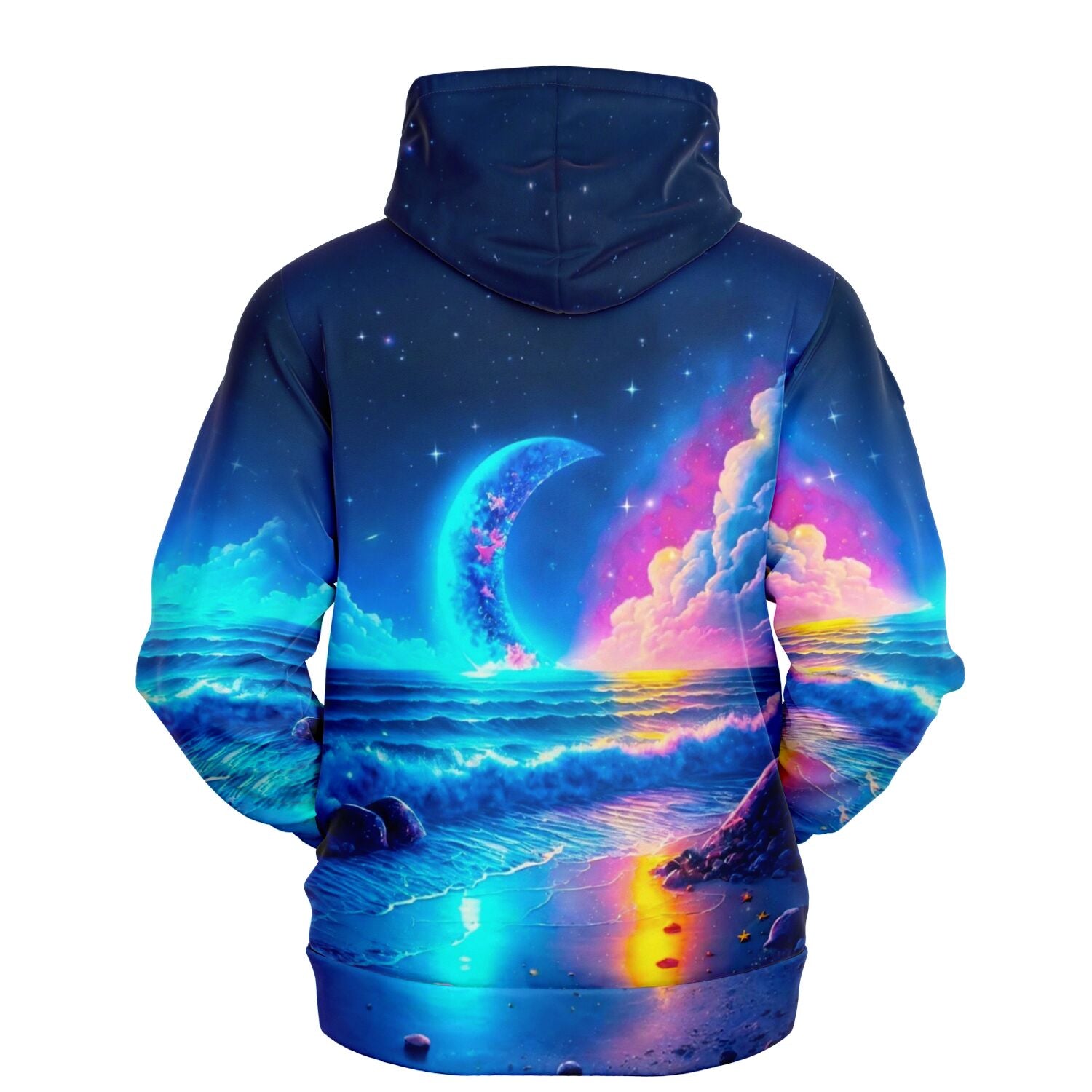 Dreamer Hoodie - AB Special - Strand im Mondschein