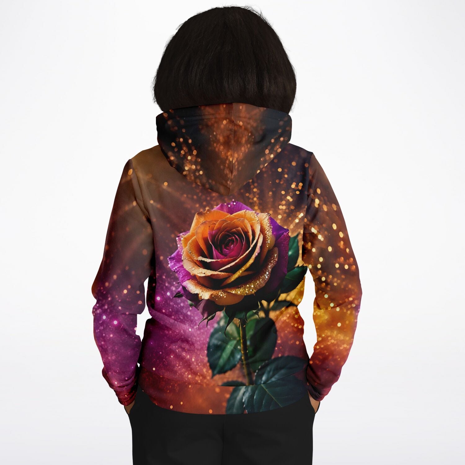 Dreamer Hoodie - Colorful Rose