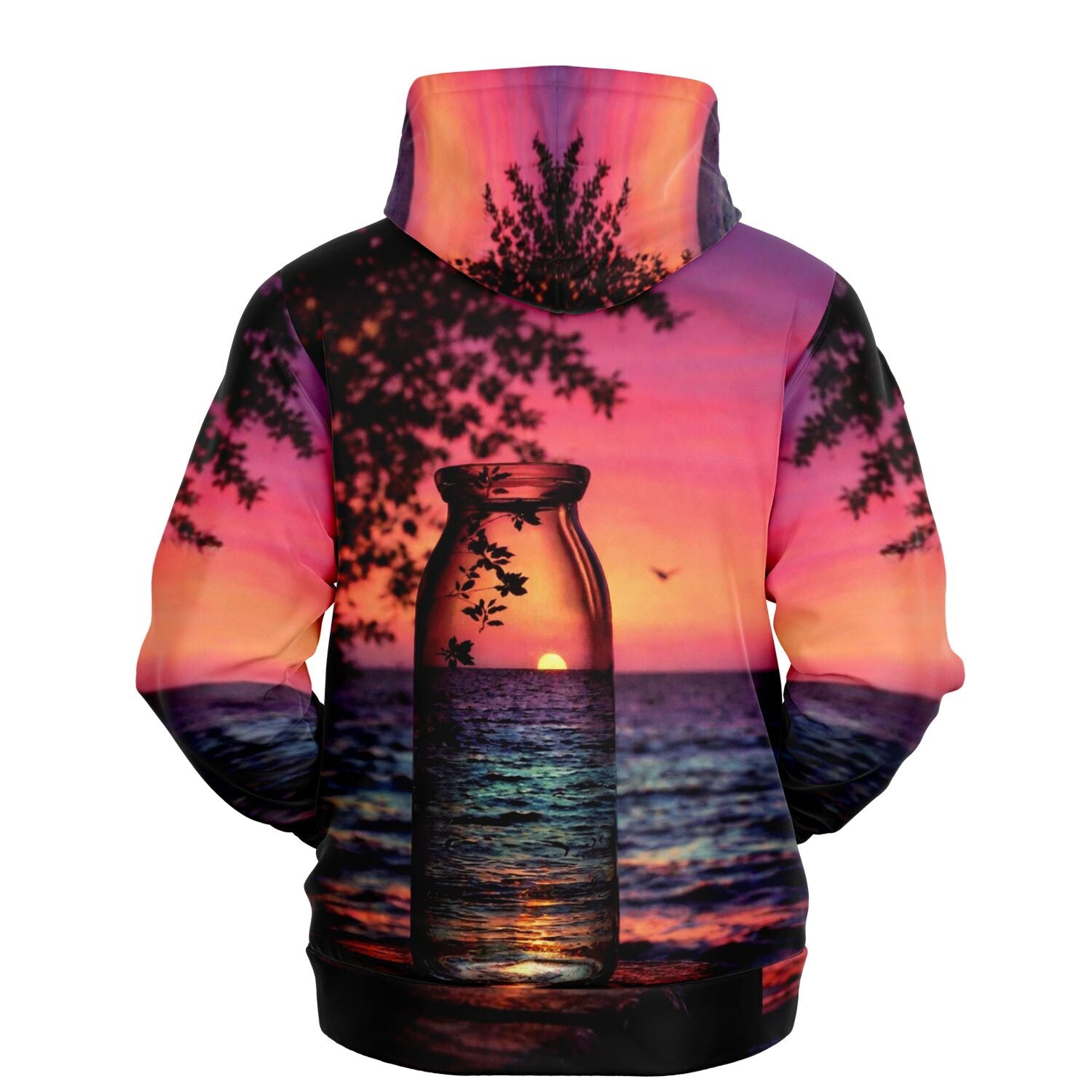Dreamer Hoodie -  Roter Sonnenuntergang