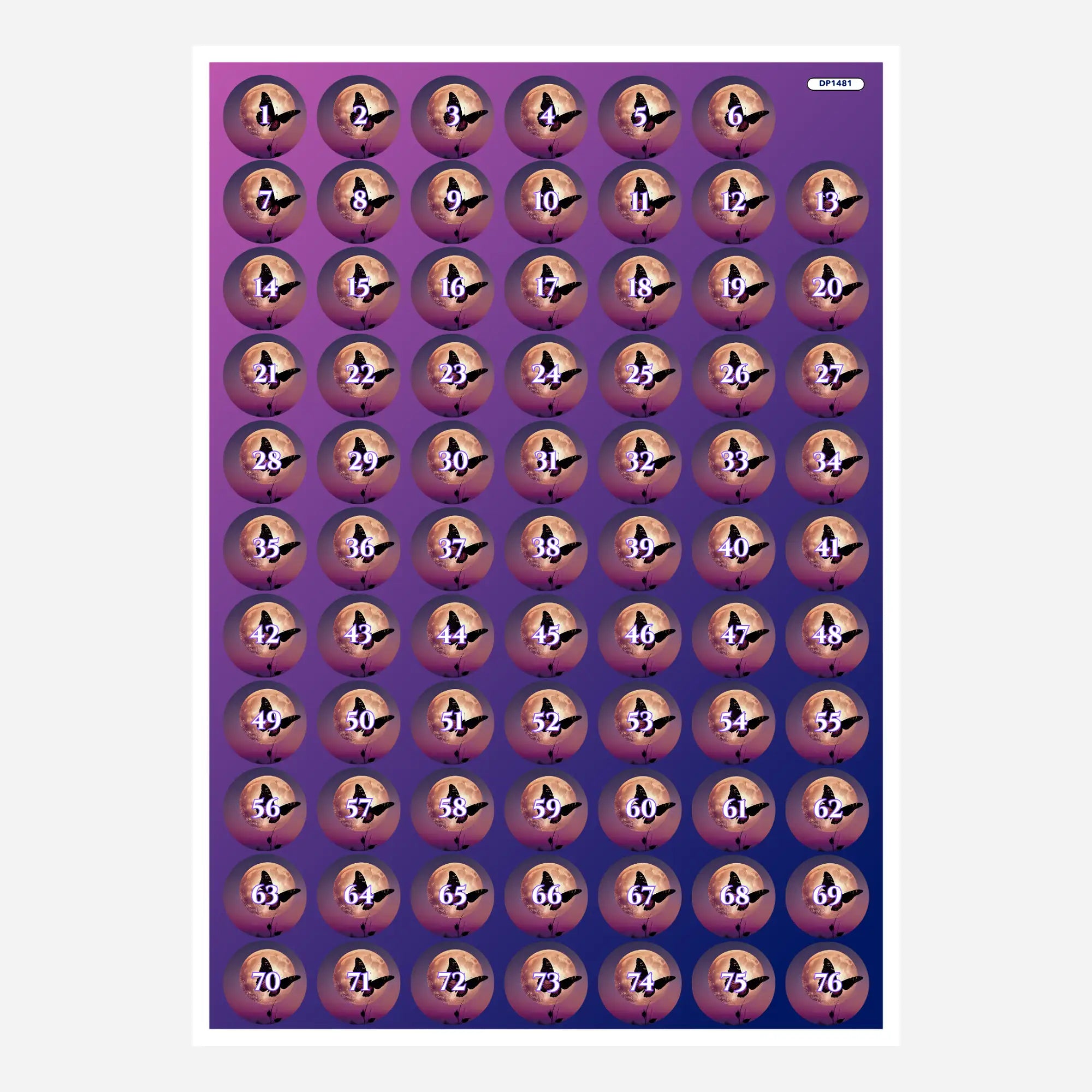 Döschenaufkleber - Nightfly