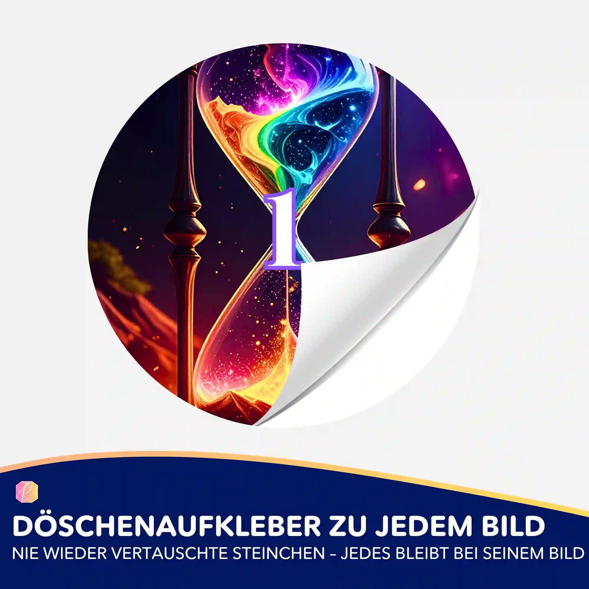 Döschenaufkleber - Atem der Schöpfung