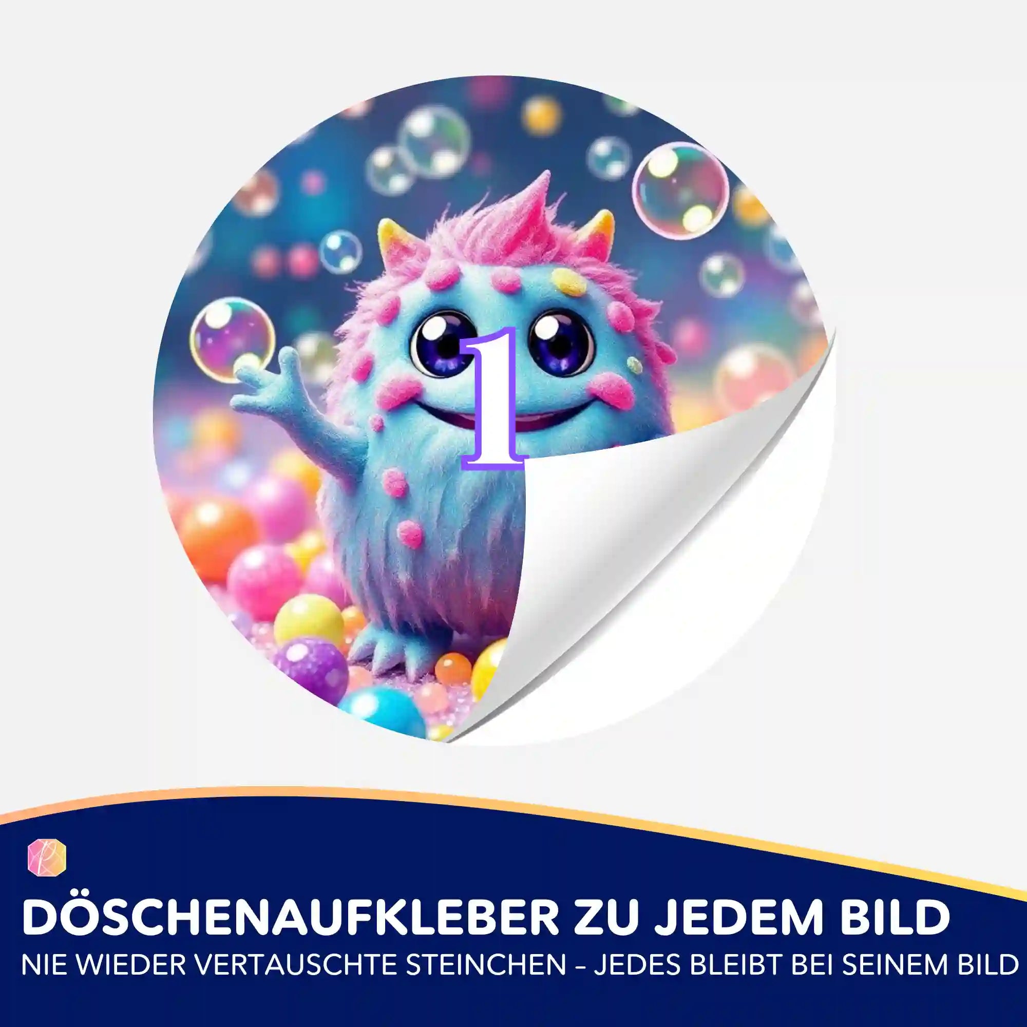 Döschenaufkleber - Moni Live Verkauf - Muffti