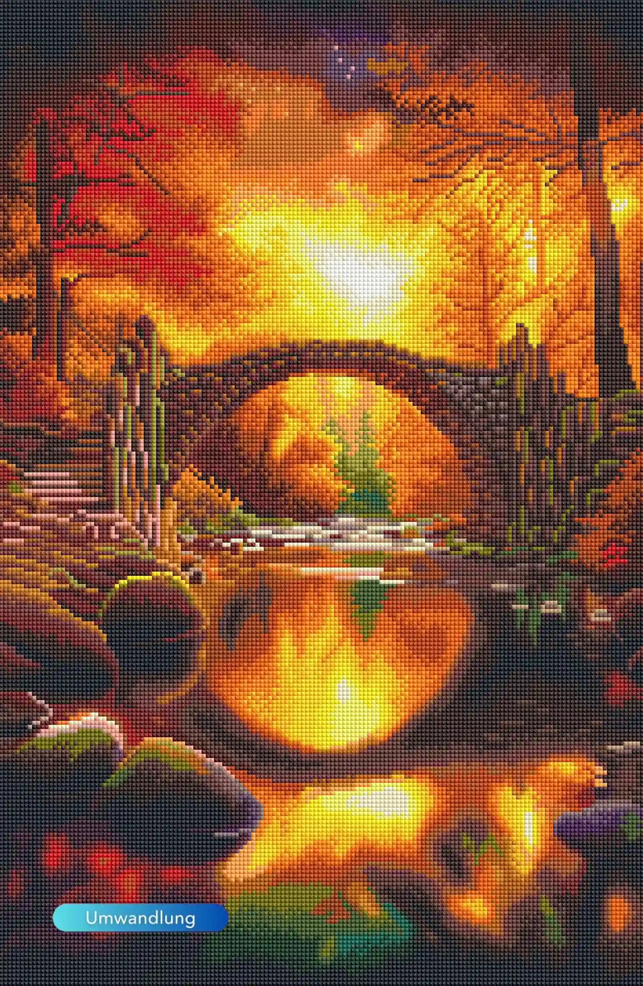 Diamond Painting - Brücke der ewigen Stunde "Limited Edition"
