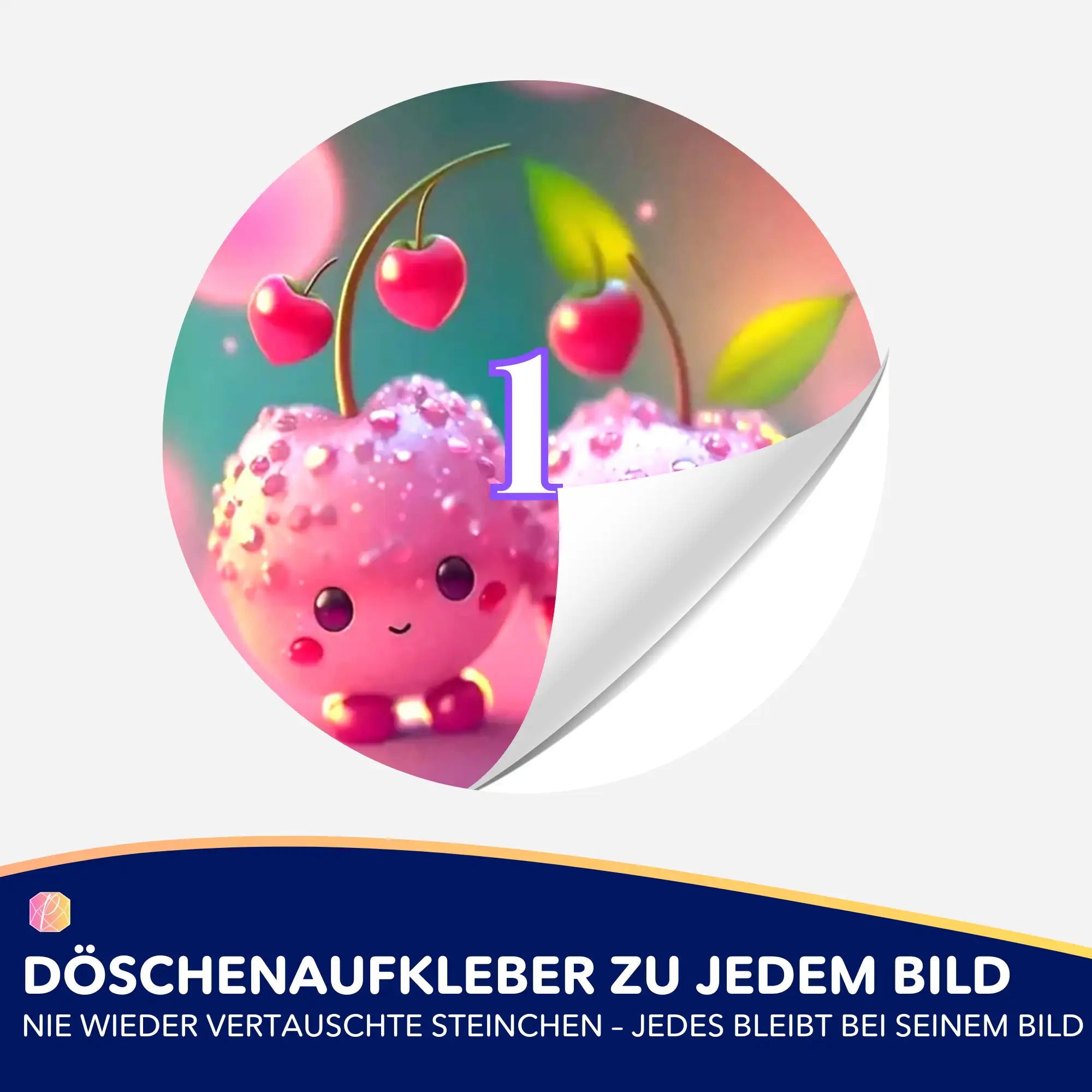 Döschenaufkleber - Sweet Cherrys