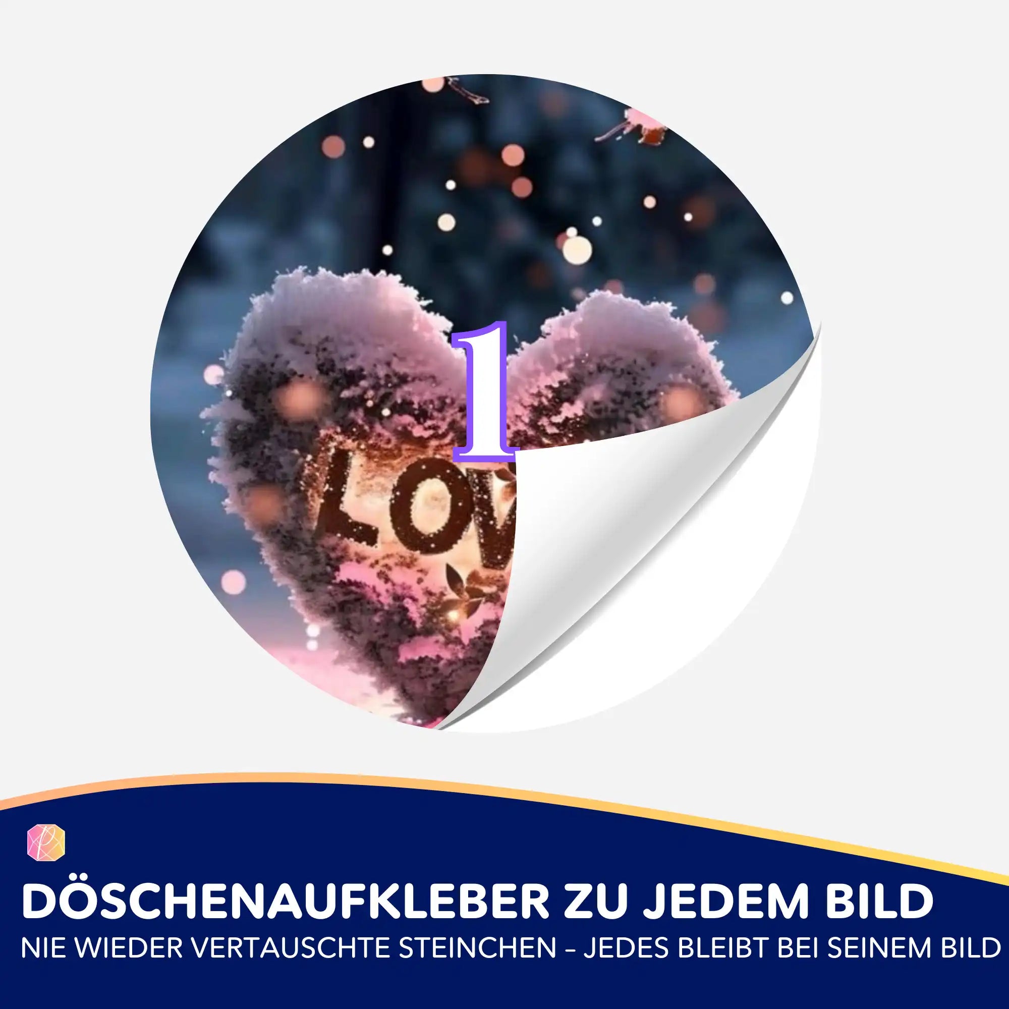Döschenaufkleber - Love "Limited Edition"