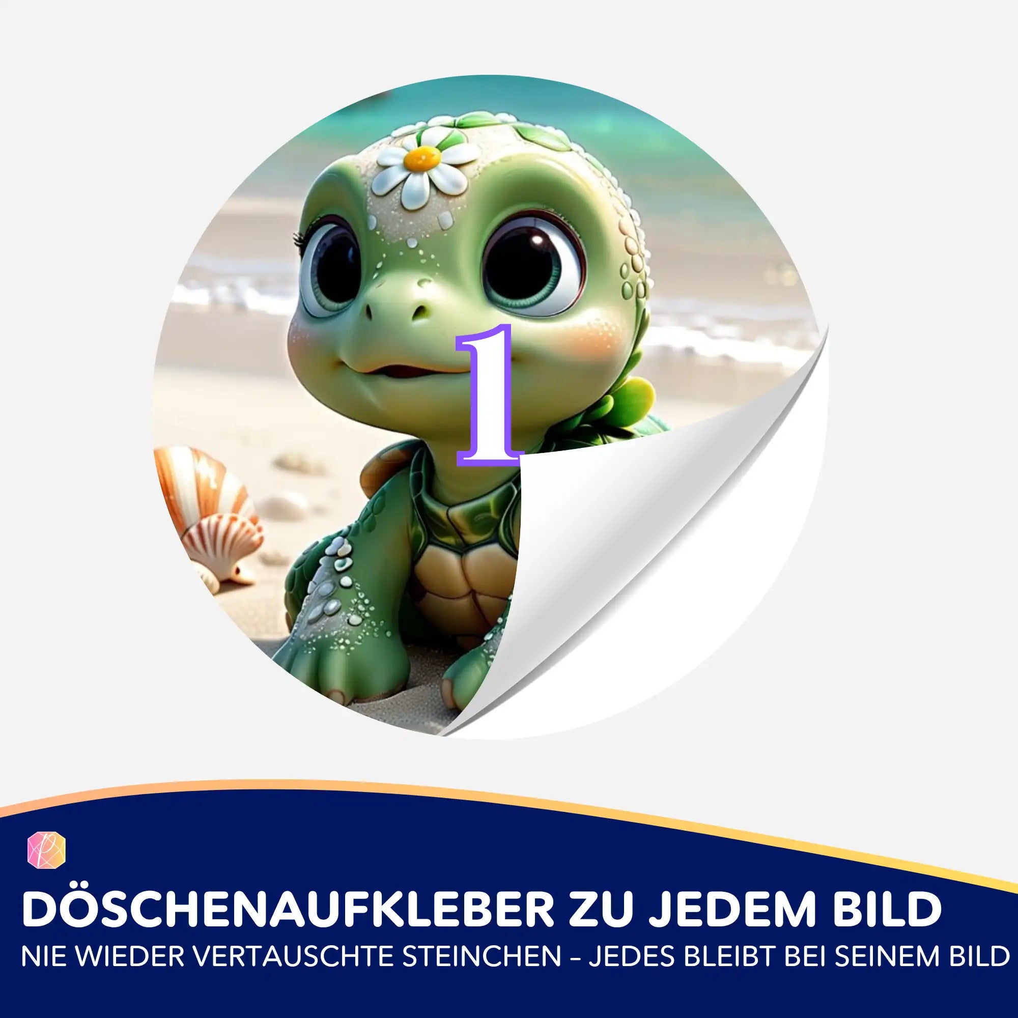 Döschenaufkleber - Sunny Schildi