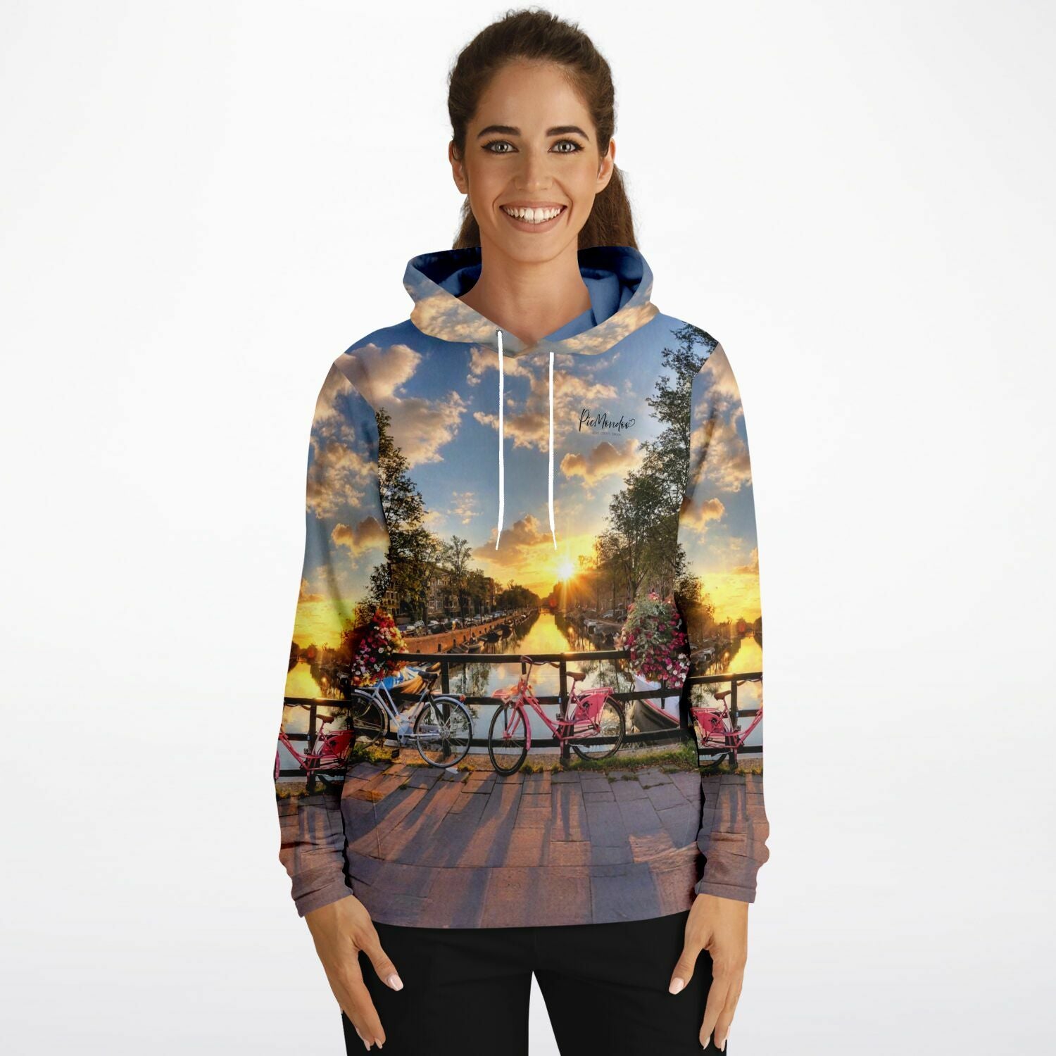 Dreamer Hoodie -  Sonnenuntergang in Amsterdam