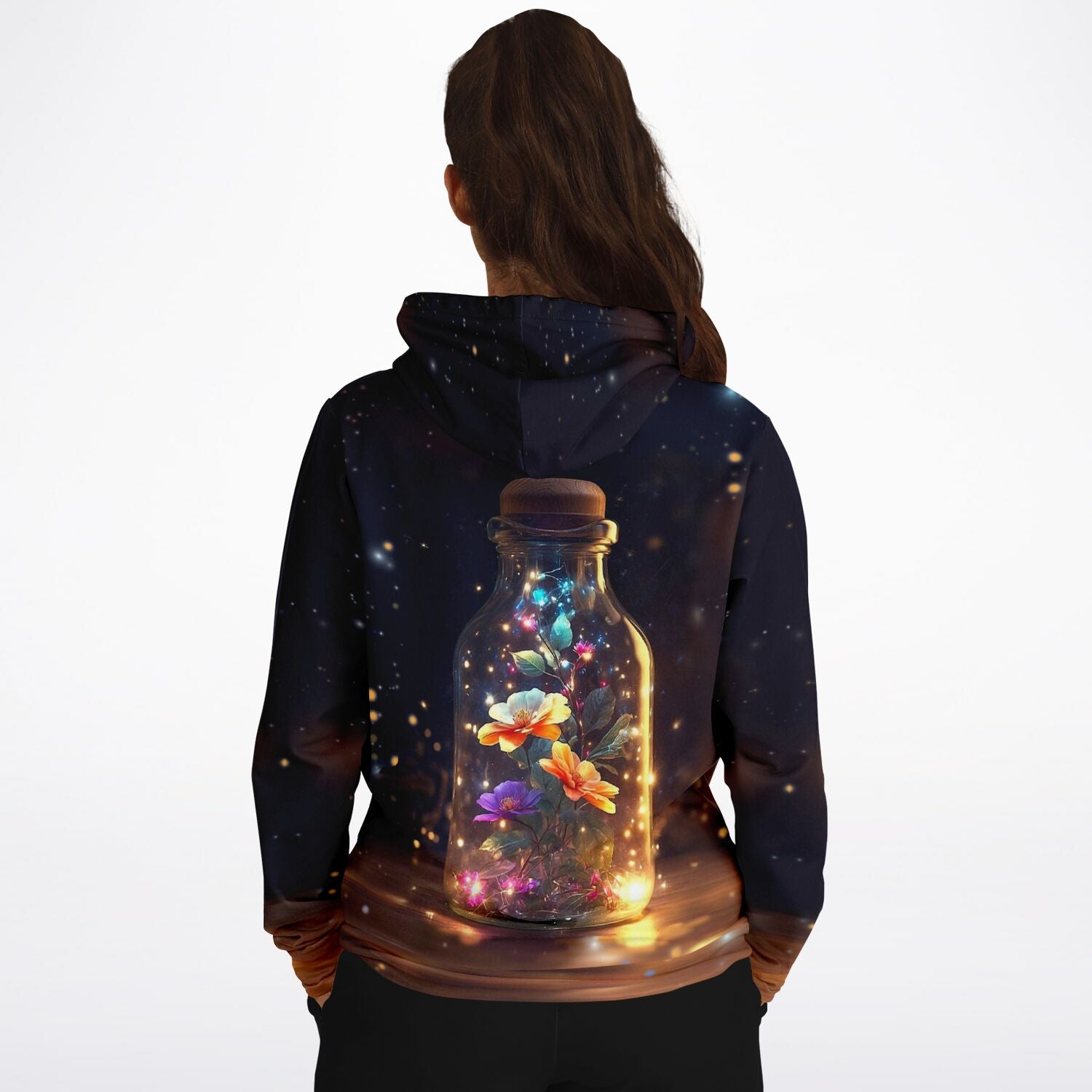 Dreamer Hoodie - Leuchtender Blütenzauber