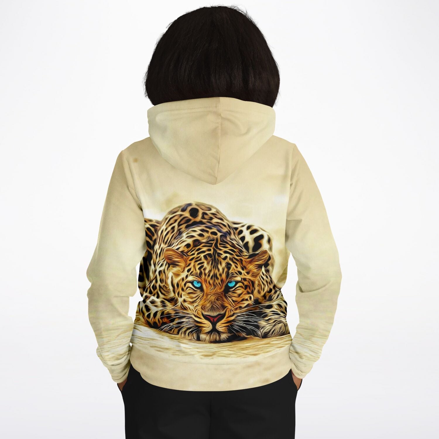 Dreamer Hoodie - Leopard Blue Eyes MINI