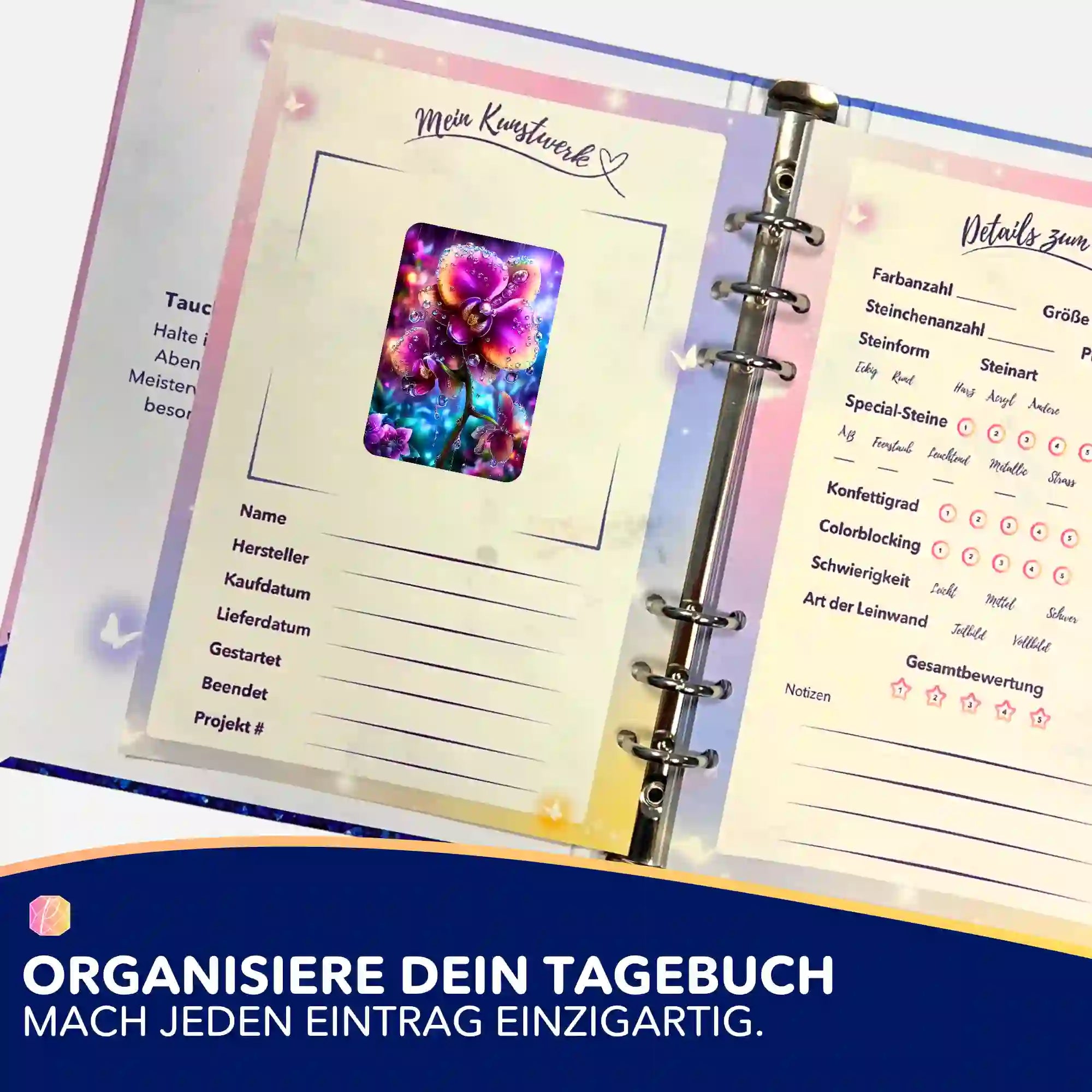 Aufkleber 5er-Set - Regenkuss