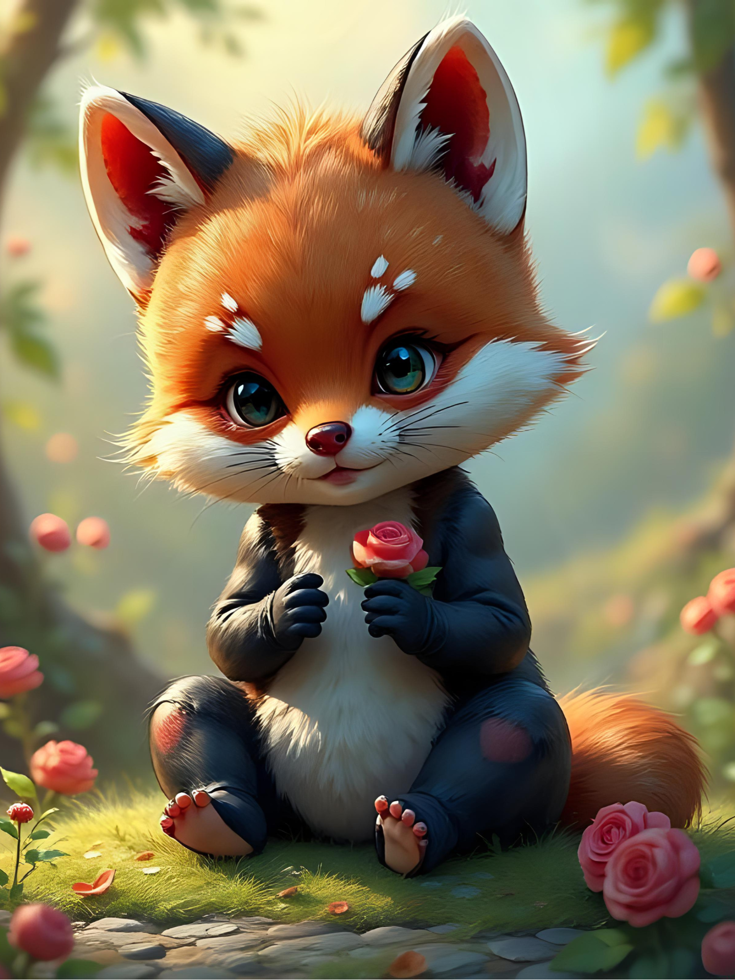 Diamond Painting Mini - Fuchs Kasper