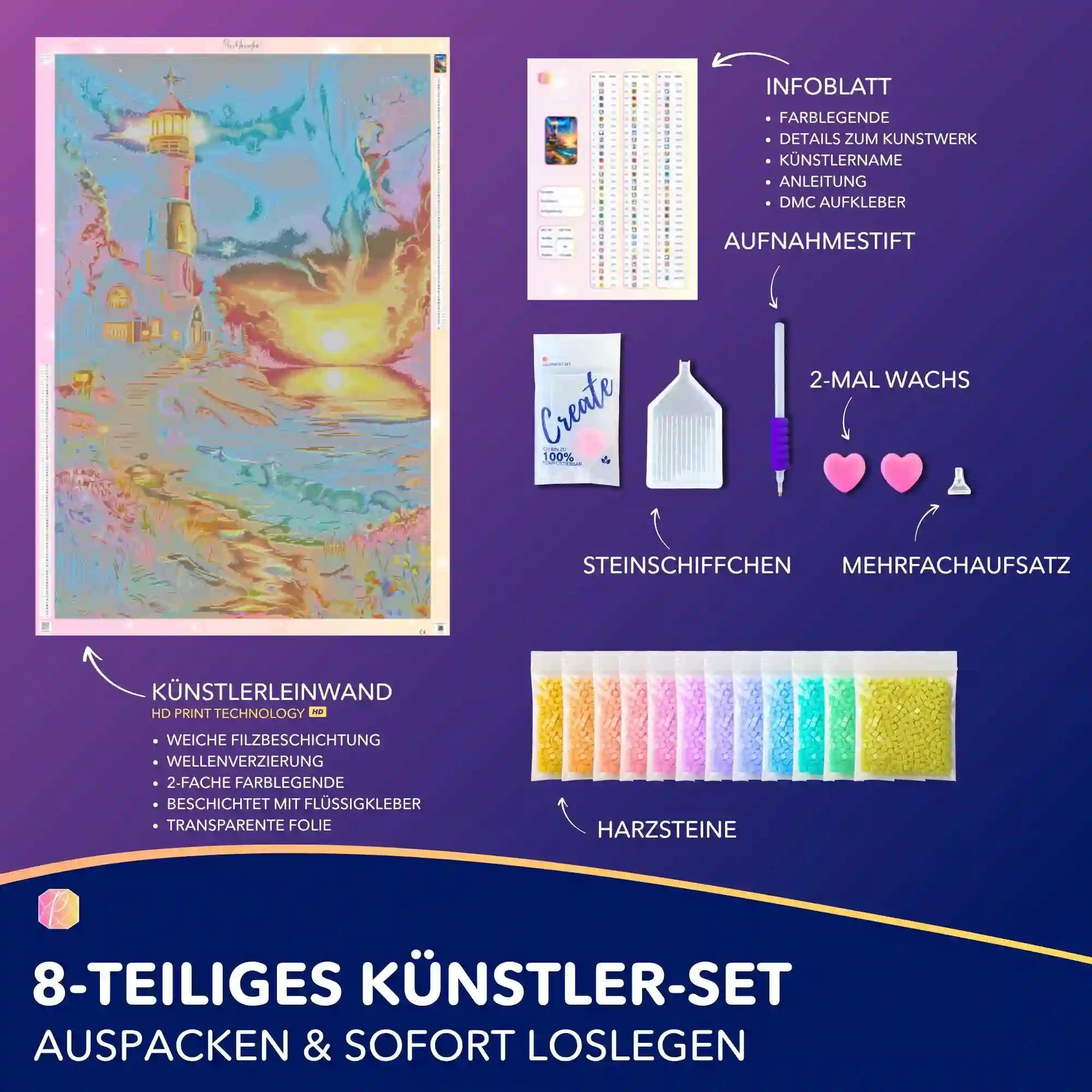 Diamond Painting - Wächter des Horizonts