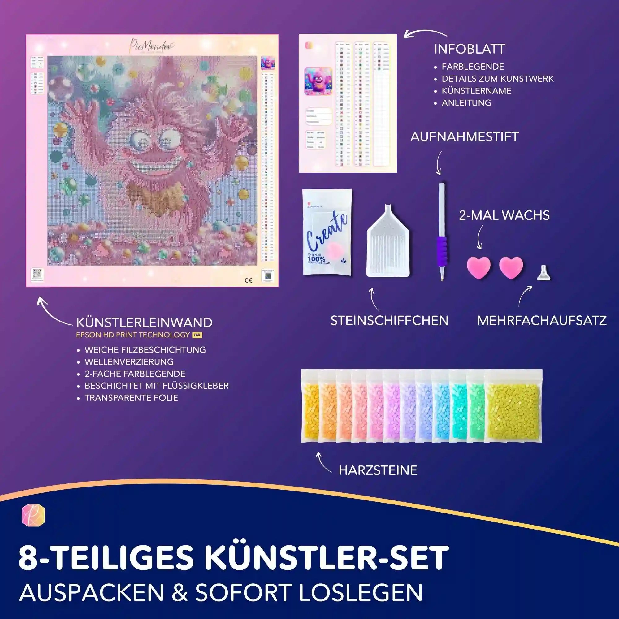 Diamond Painting - Moni Live Verkauf - Eckbert