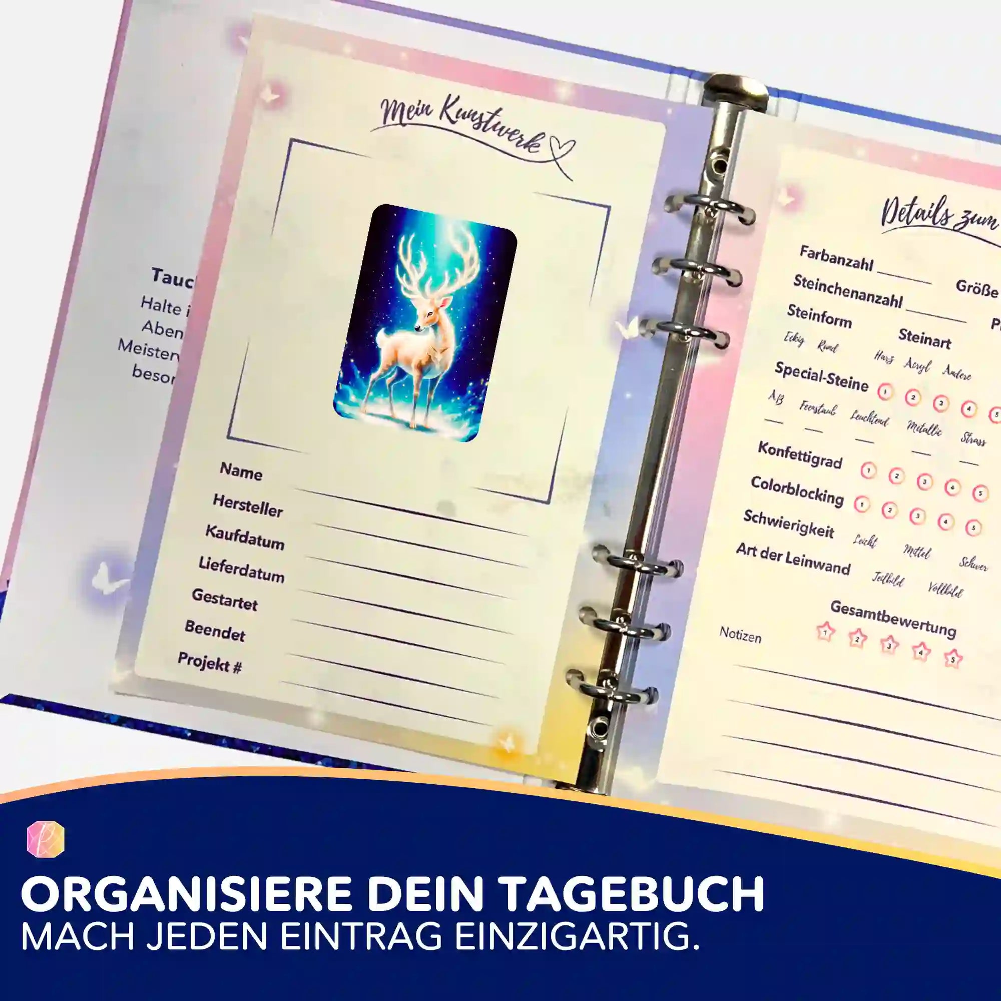 Aufkleber 5er-Set - Herr der Wälder