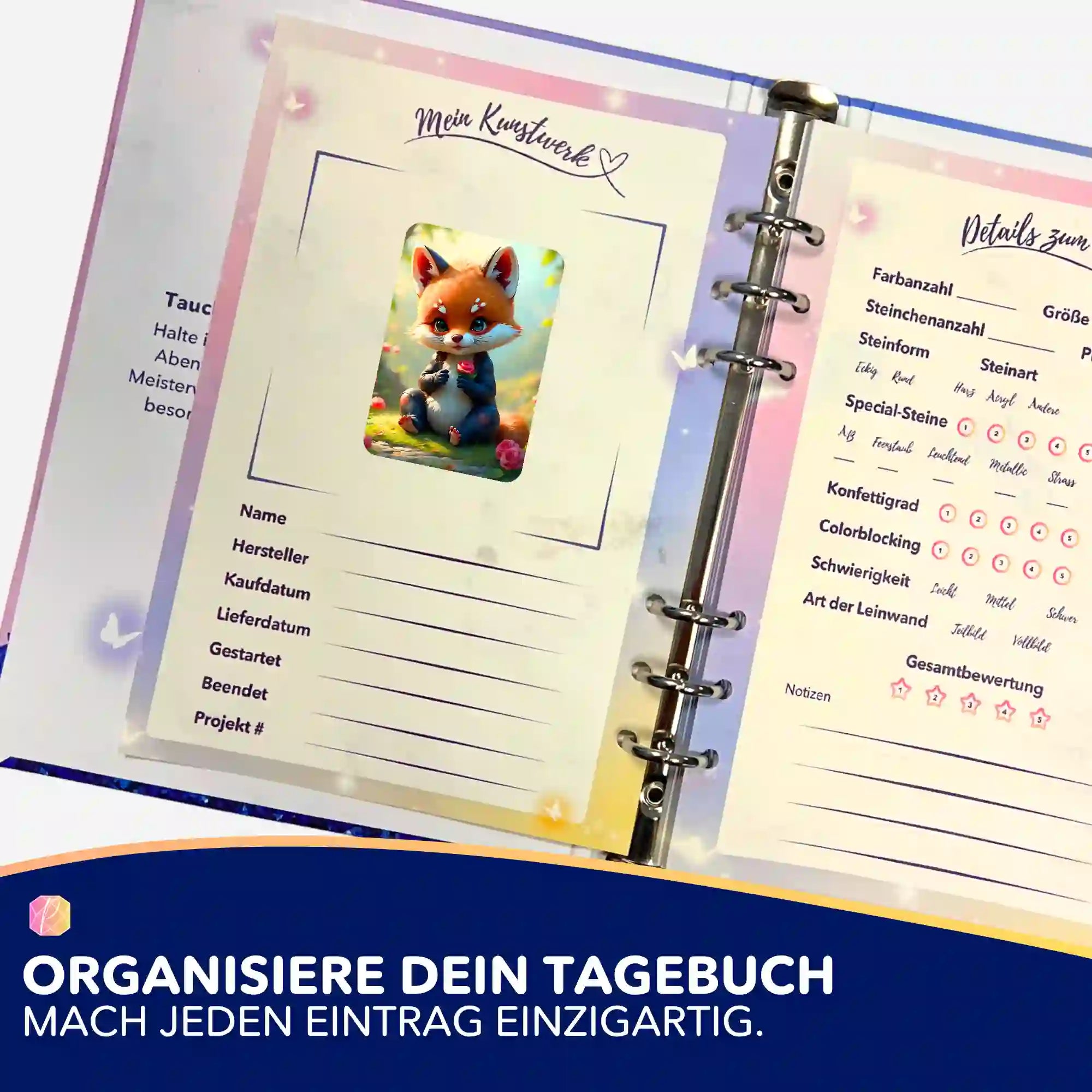 Aufkleber 5er-Set - Fuchs Kasper