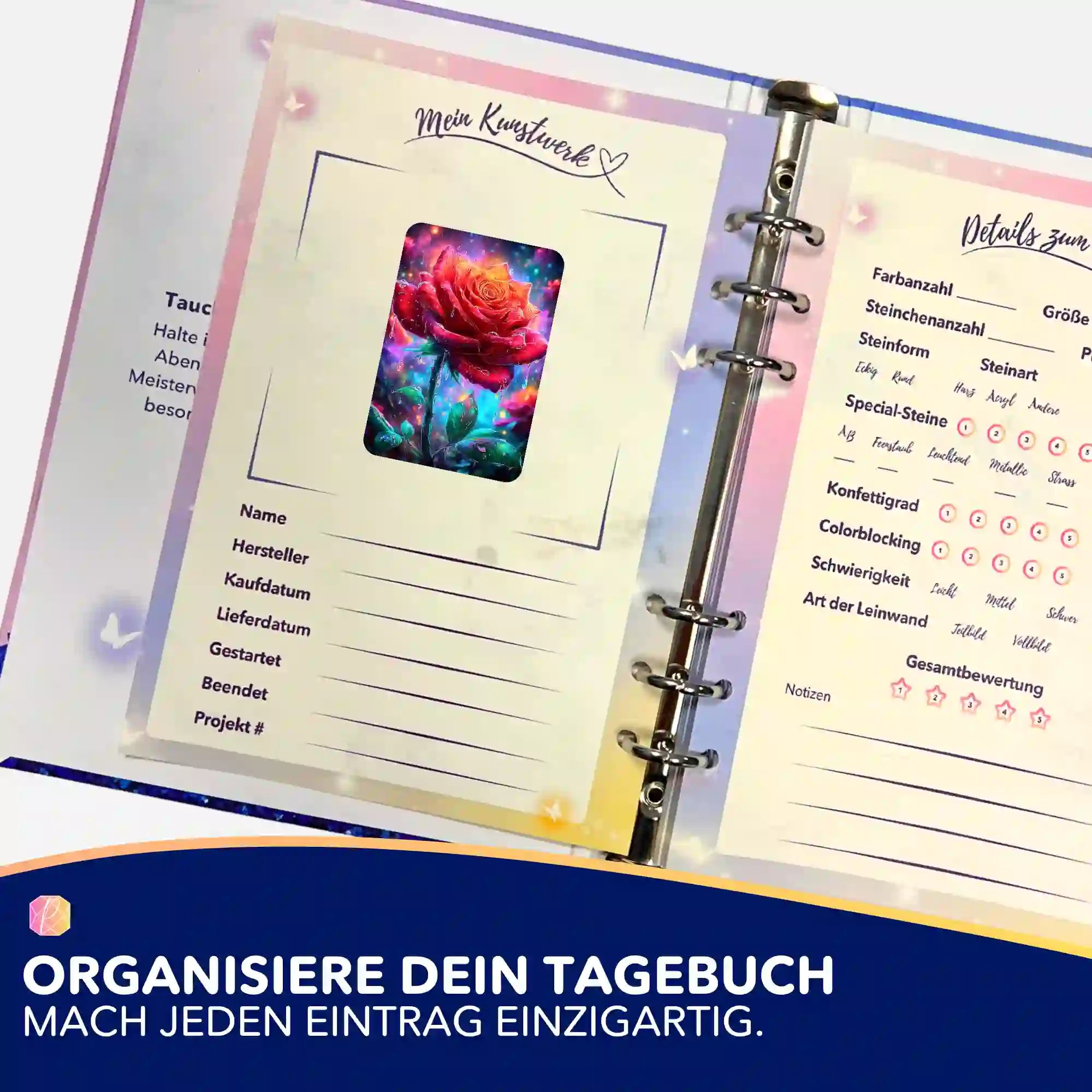 Aufkleber 5er-Set - Regentanz