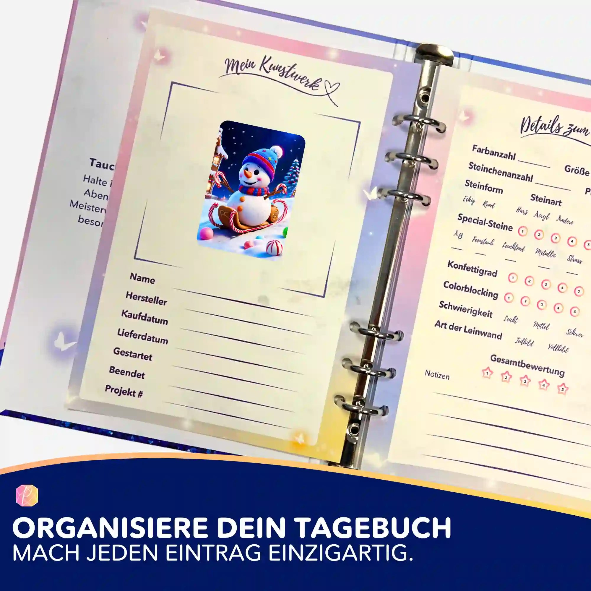 Aufkleber 5er-Set - Sweet Schlittenfahrt "Limited Edition"