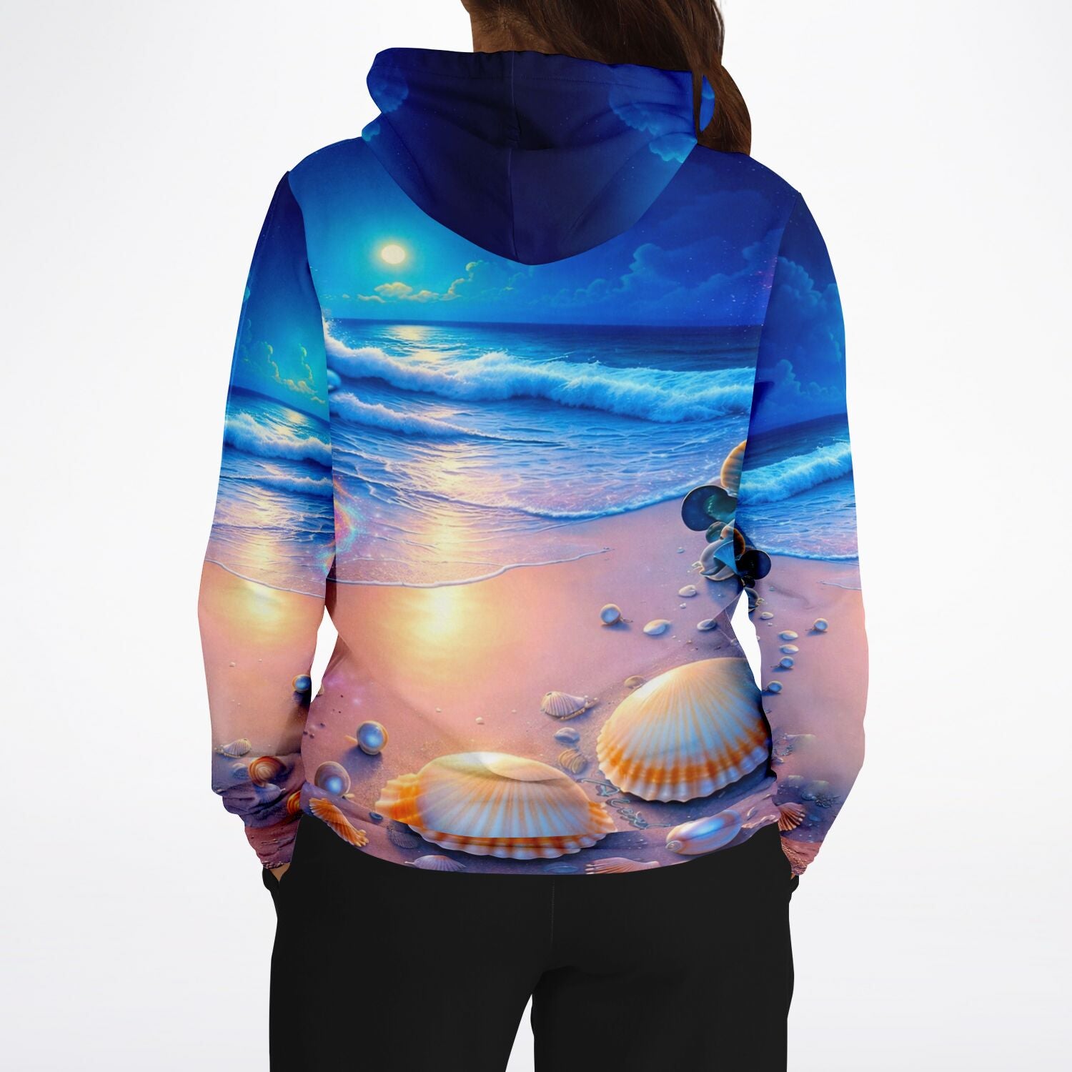 Dreamer Hoodie - Strand im Nachtglanz