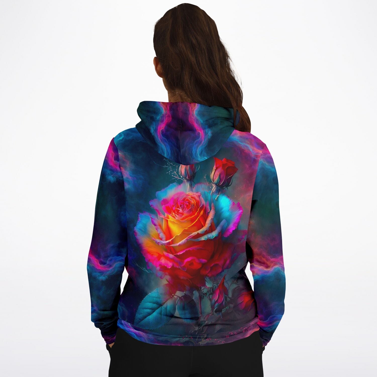 Dreamer Hoodie - Zarte Rosenblüte