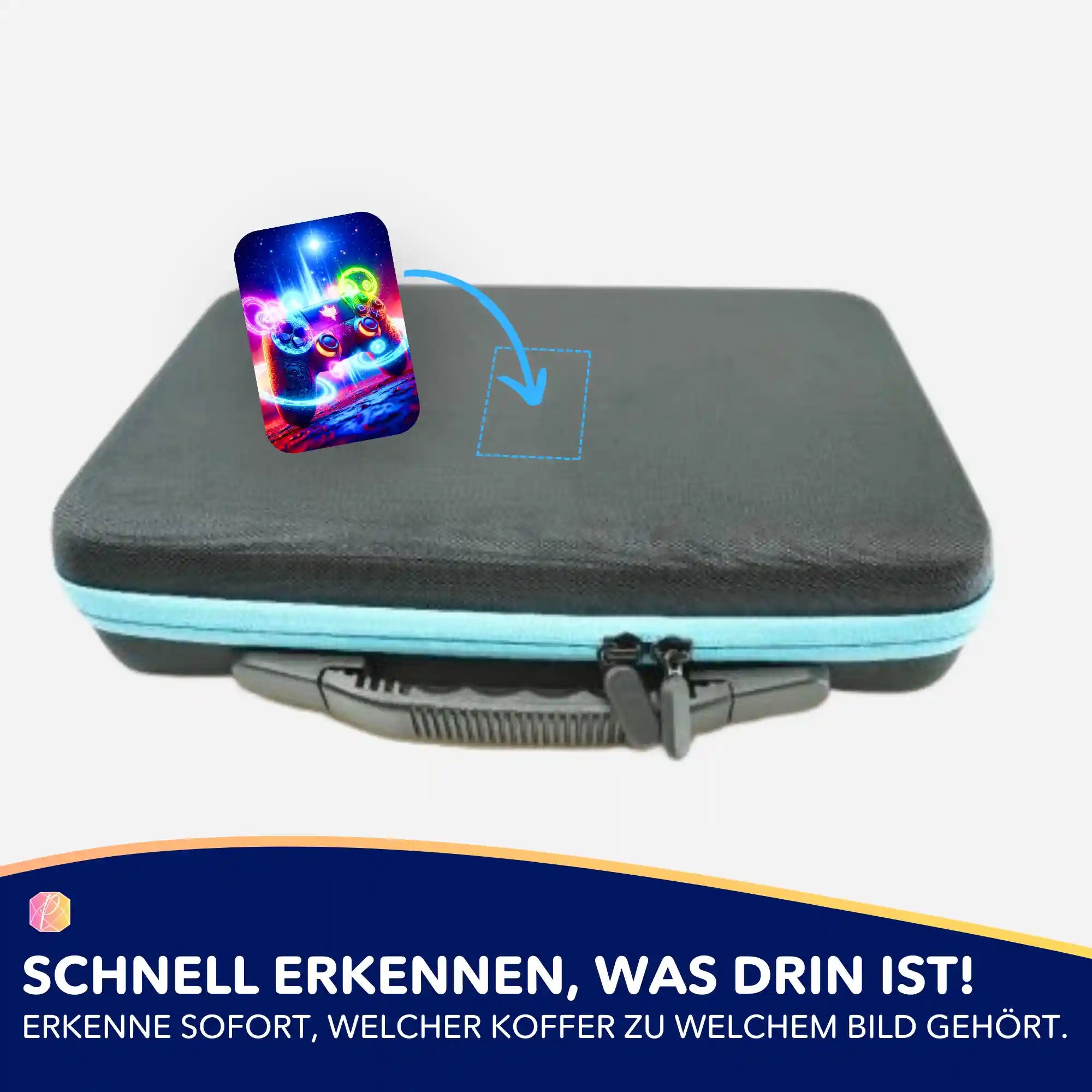 Aufkleber 5er-Set - Gamer Universum