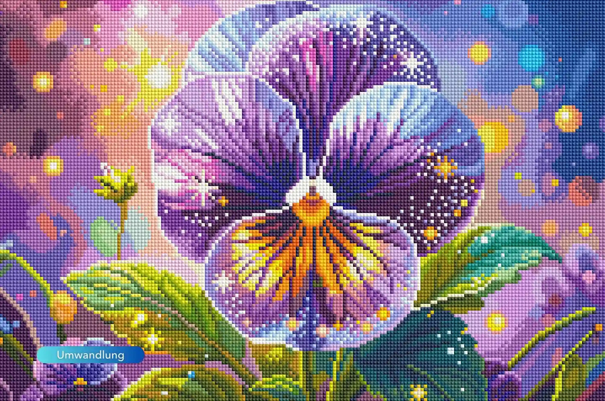 Diamond Painting - Sternenveilchen
