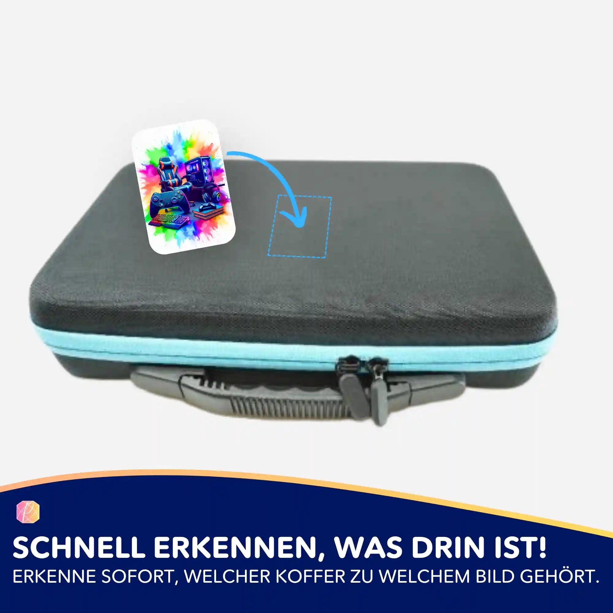 Aufkleber 5er-Set - Gaming Zone