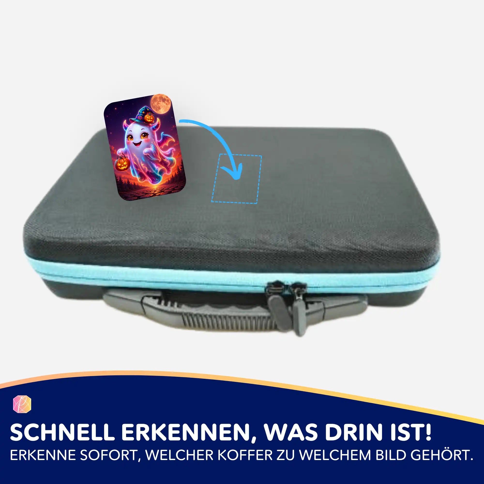 Aufkleber 5er-Set - Die Nacht darf lachen