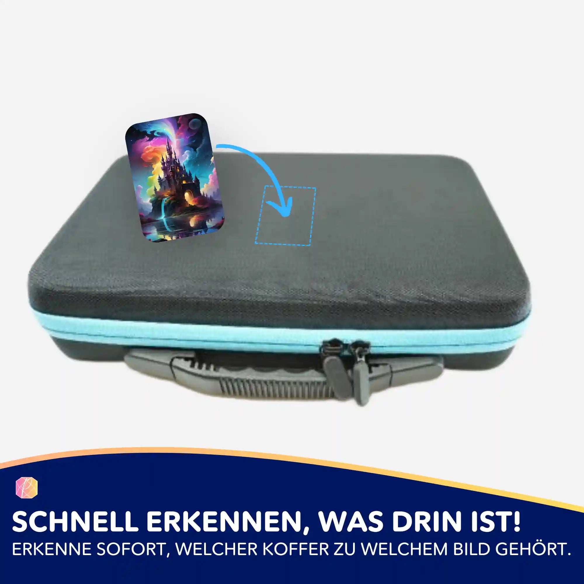 Aufkleber 5er-Set - Zauberschloss