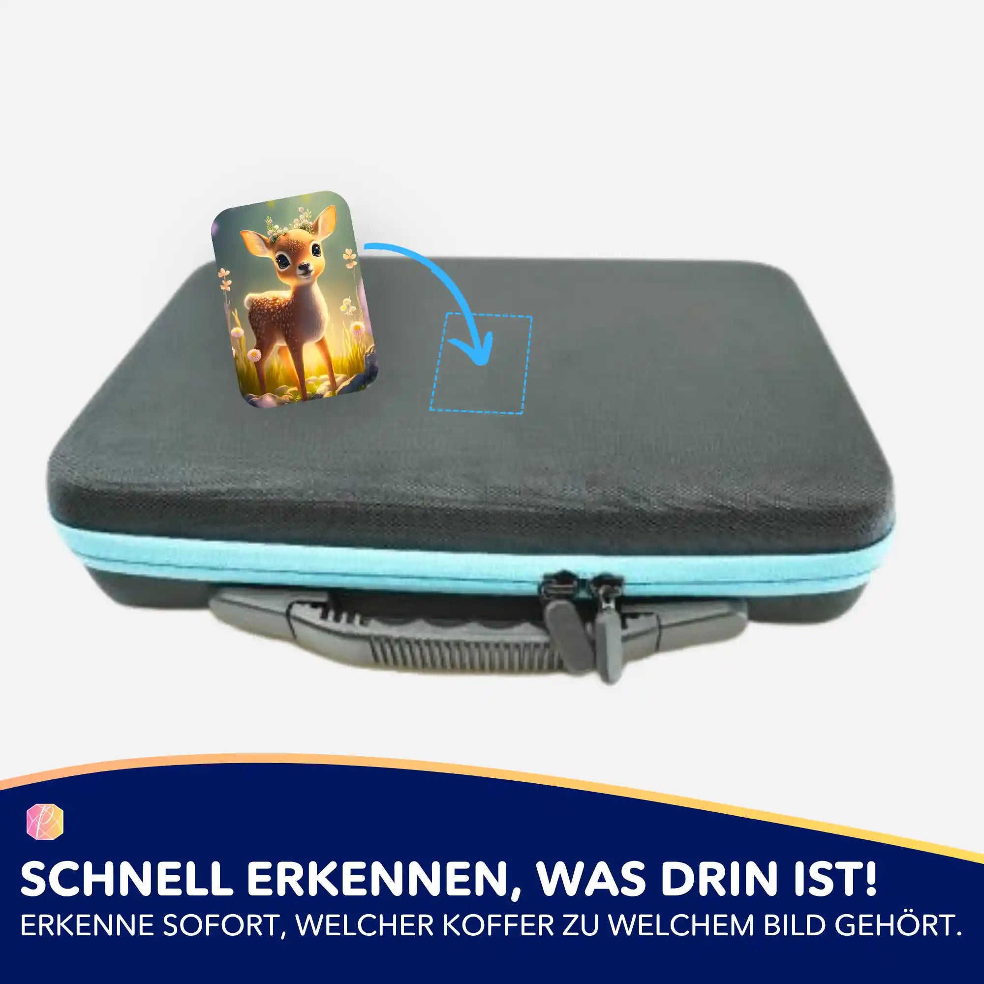 Aufkleber 5er-Set - Kleines Rehkitz Anabell "Limited Edition"