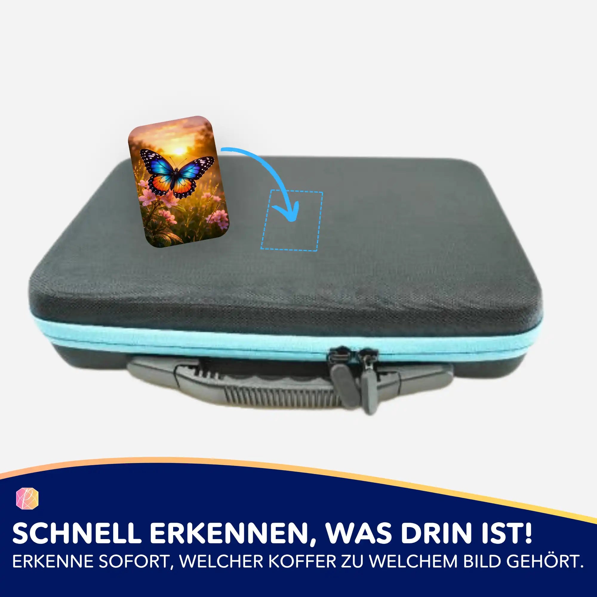 Aufkleber 5er-Set - Flügelschlag des Sommers