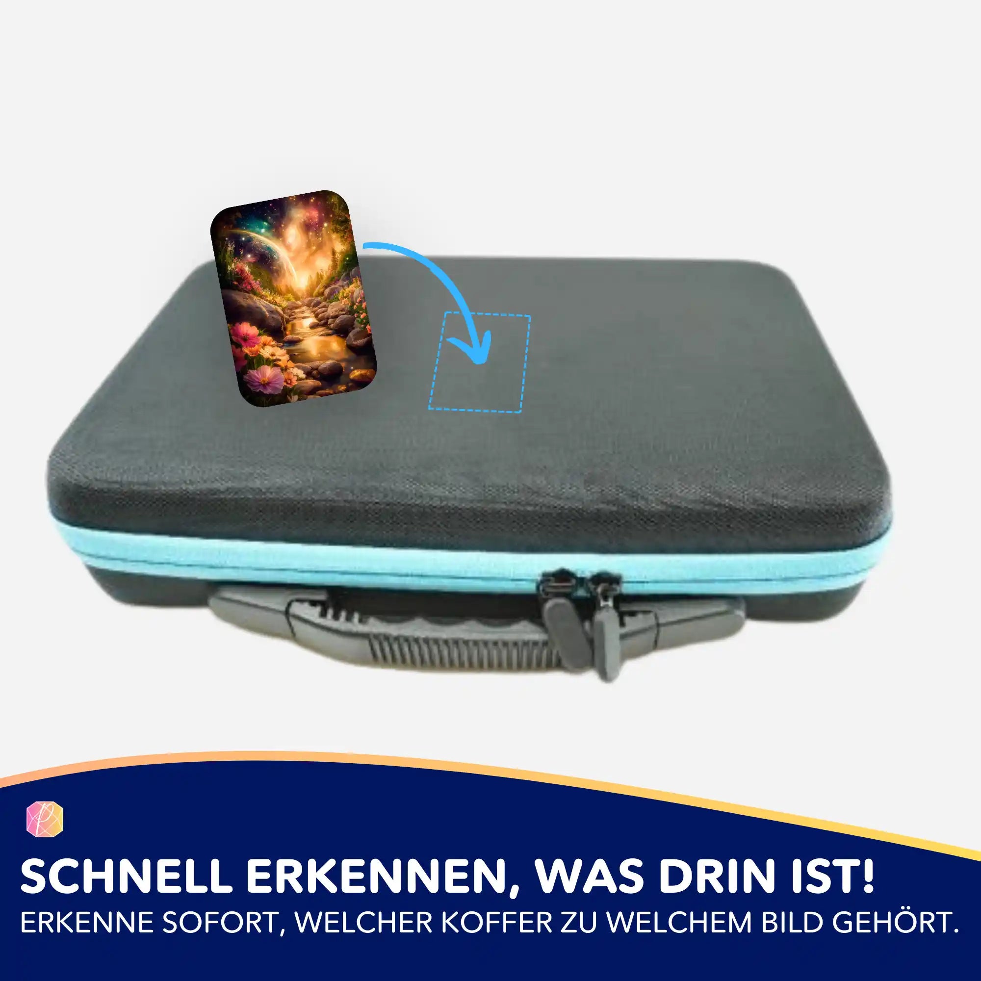 Aufkleber 5er-Set - Wo das Licht den Weg kennt
