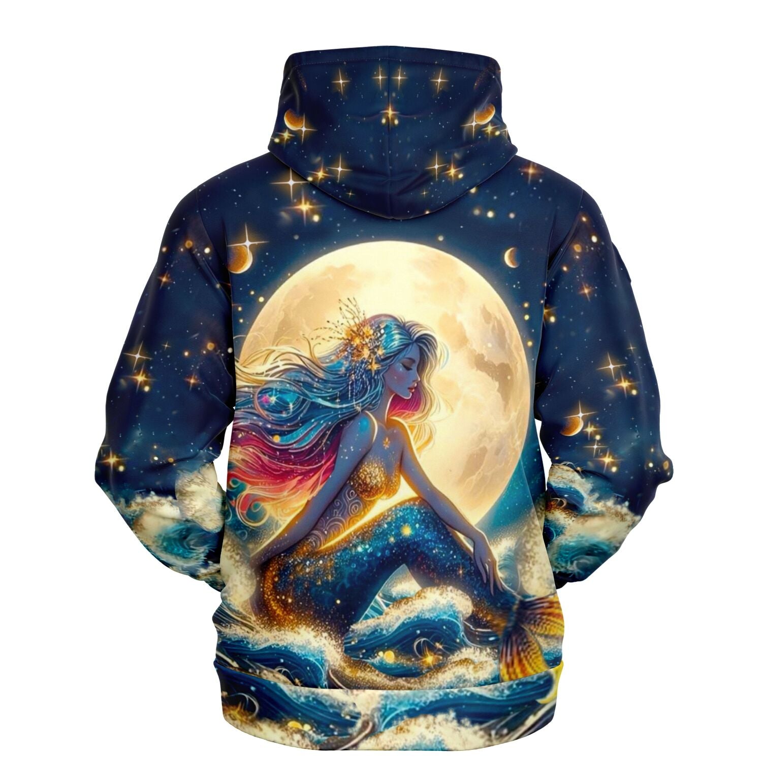 Dreamer Hoodie - Meerjungfrau im Sternenhimmel