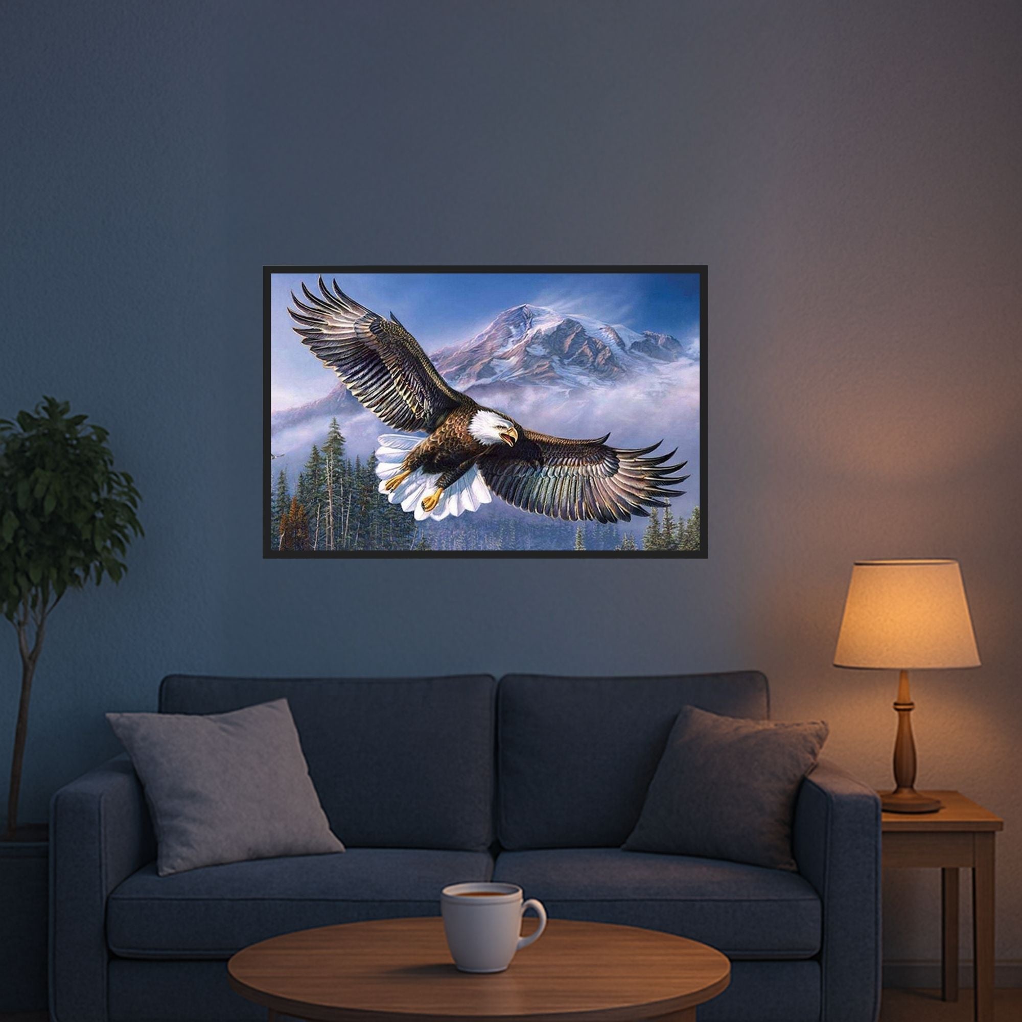 Diamond Painting - Adler der Berge