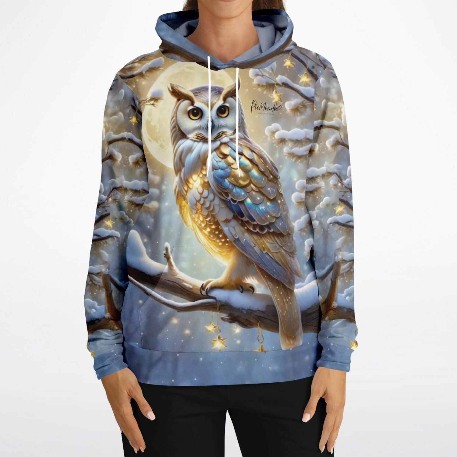 Dreamer Hoodie - Goldene Schneeeule