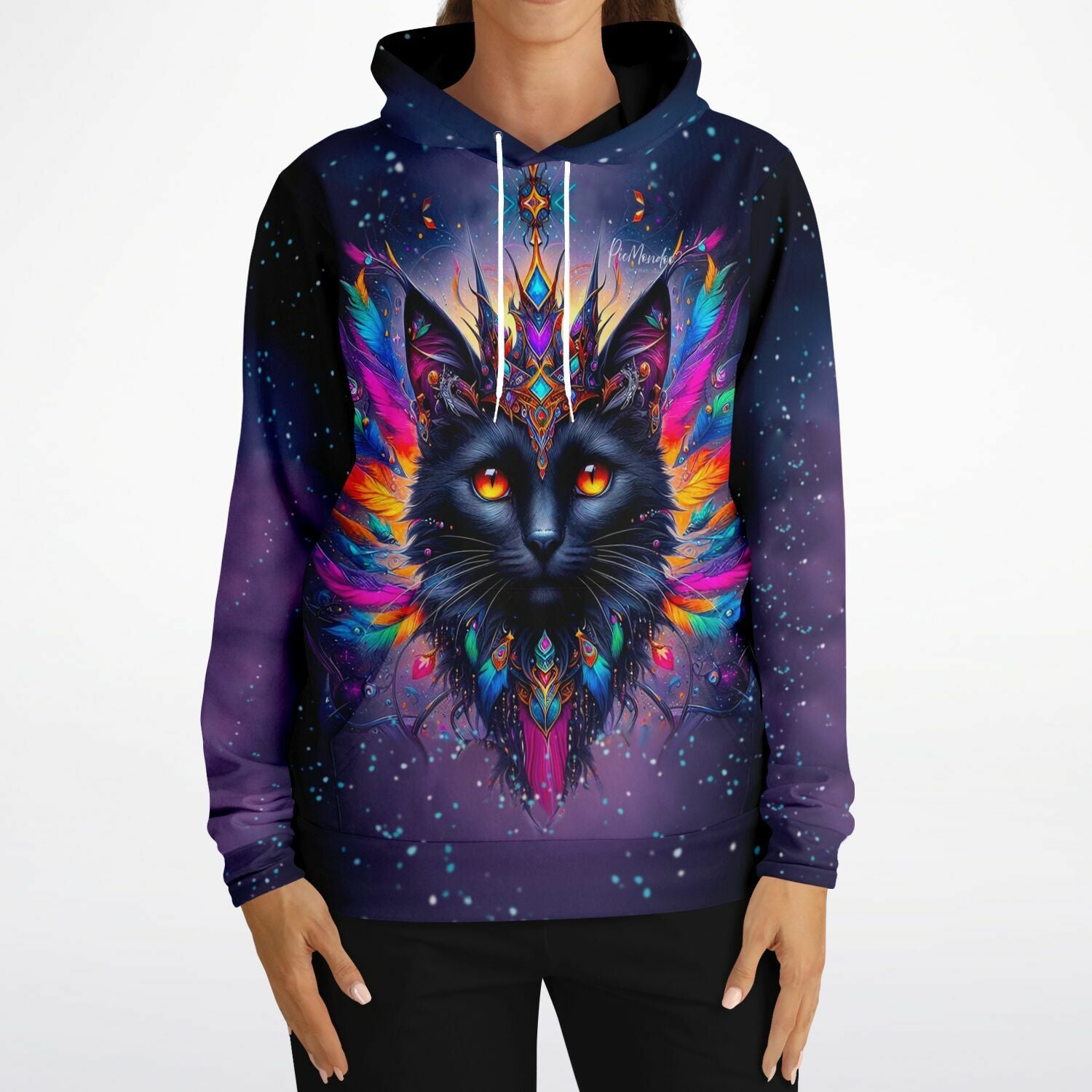 Dreamer Hoodie - Mystic colorsplash Cat
