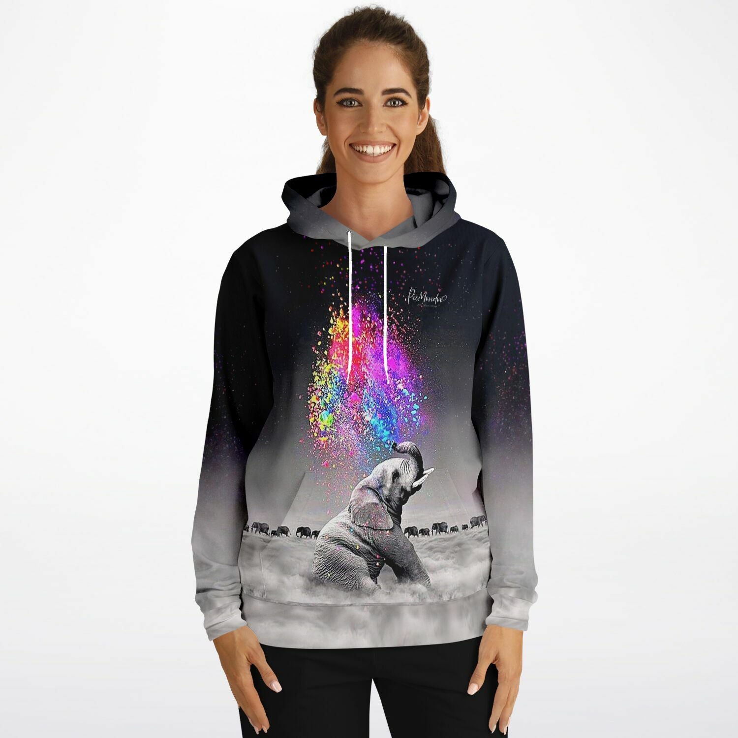 Dreamer Hoodie - Elefant "Farbenspiel"