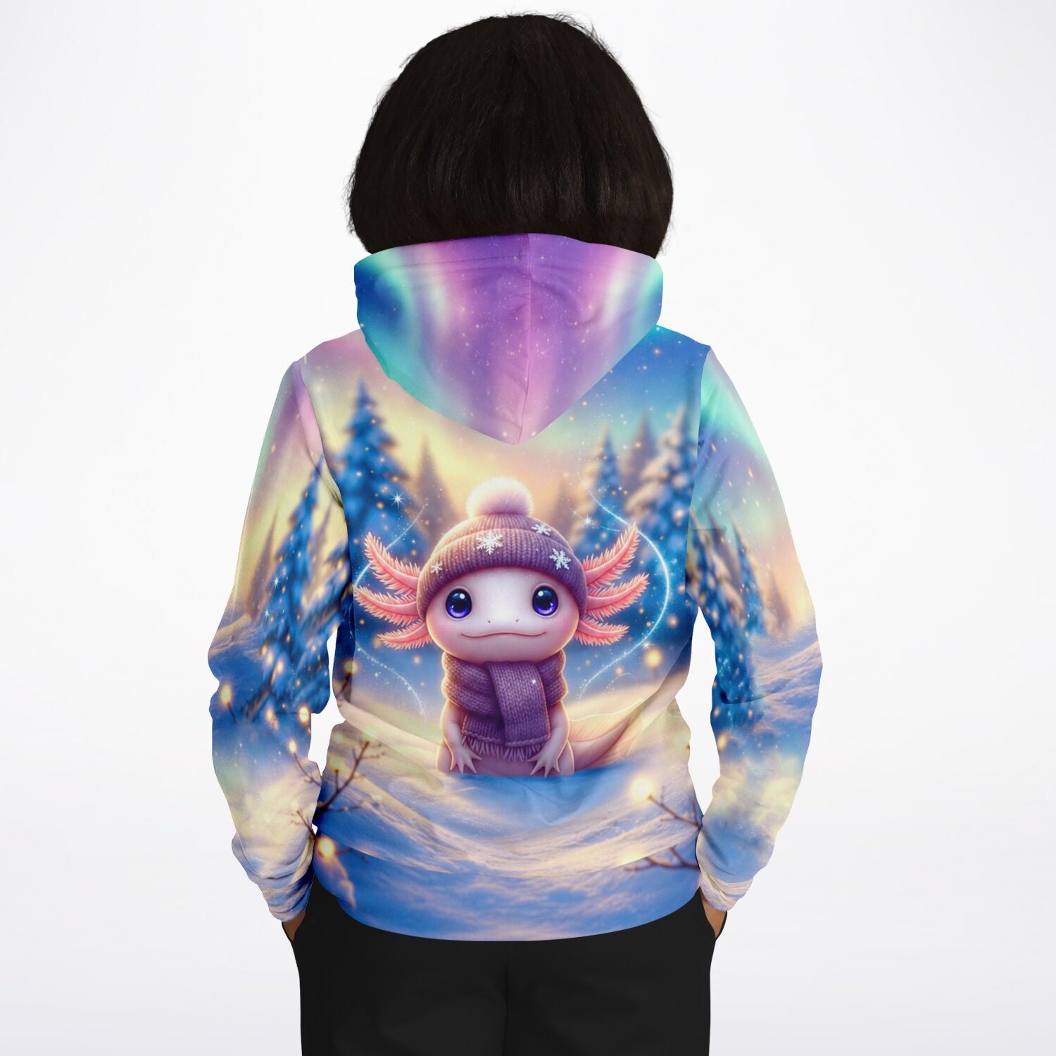 Dreamer Hoodie - Axolotl im Urlaub