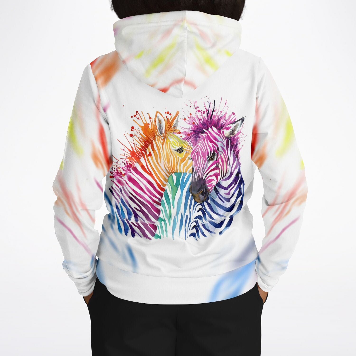 Dreamer Hoodie -  Bunte Zebras