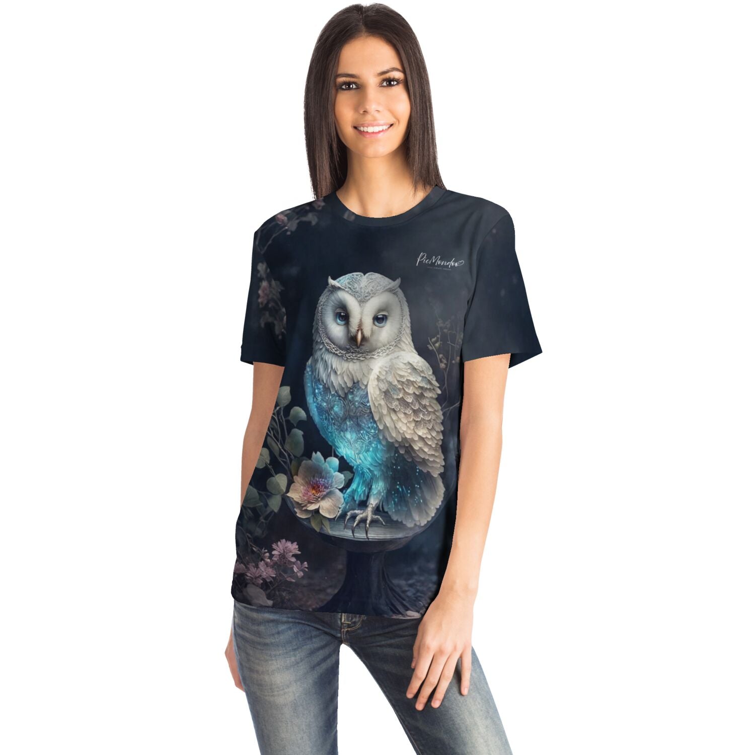 Dreamer T-Shirt - Multi Special - White Owl