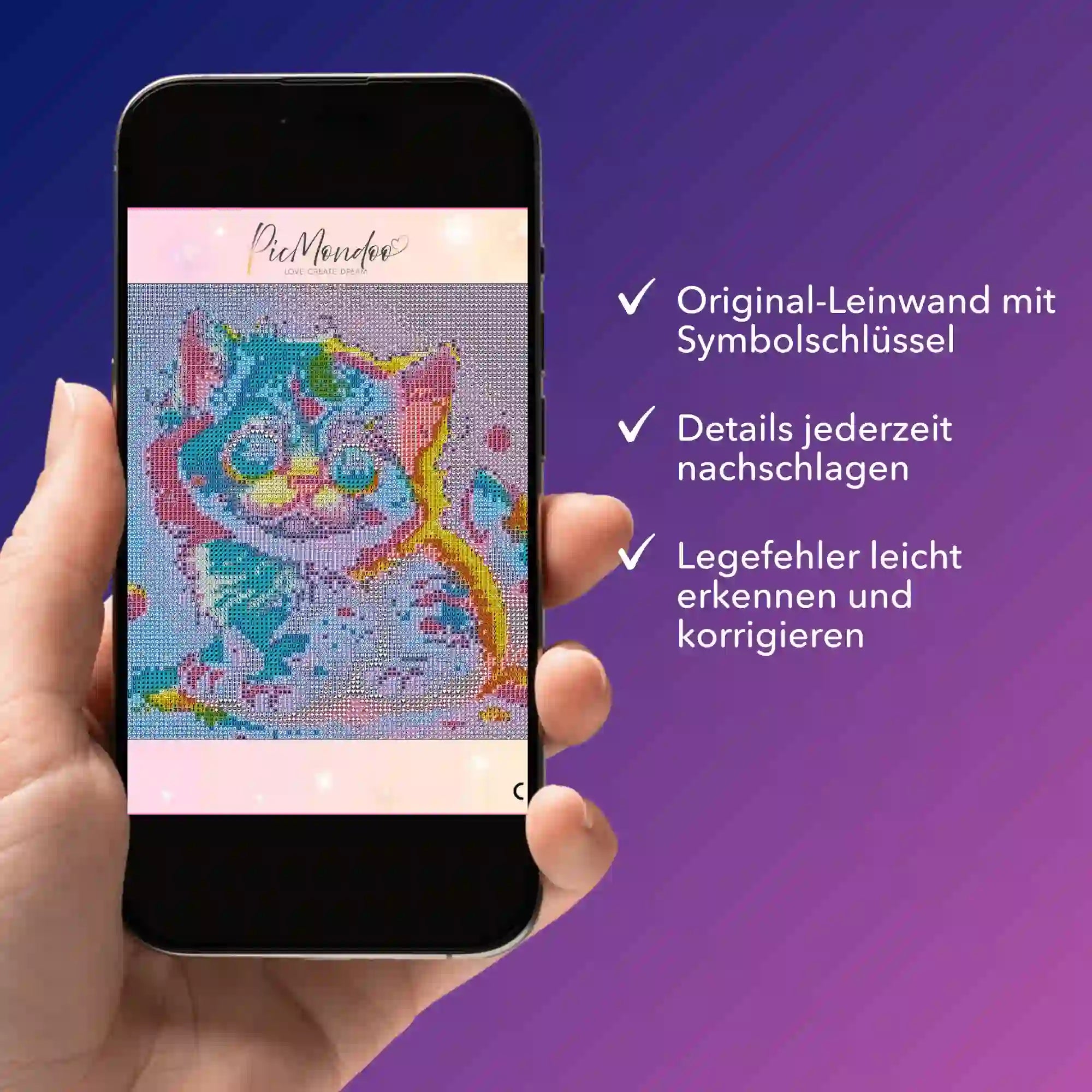 Digitale Bildmappe - Rainbow Kitty