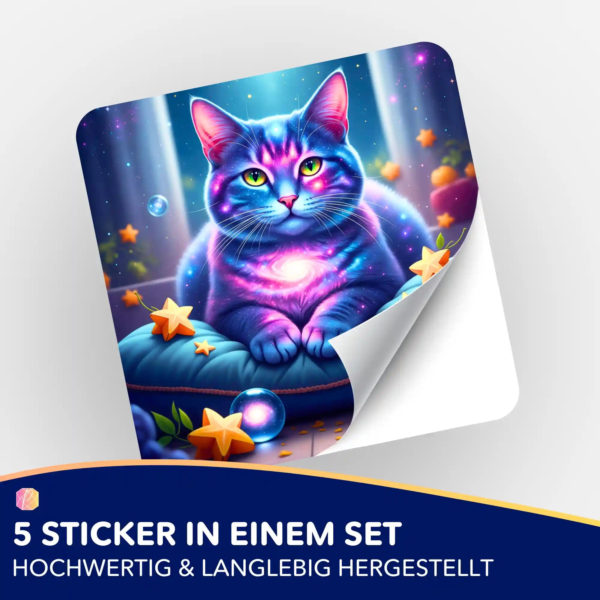 Aufkleber 5er-Set - Wächterin Andromeda