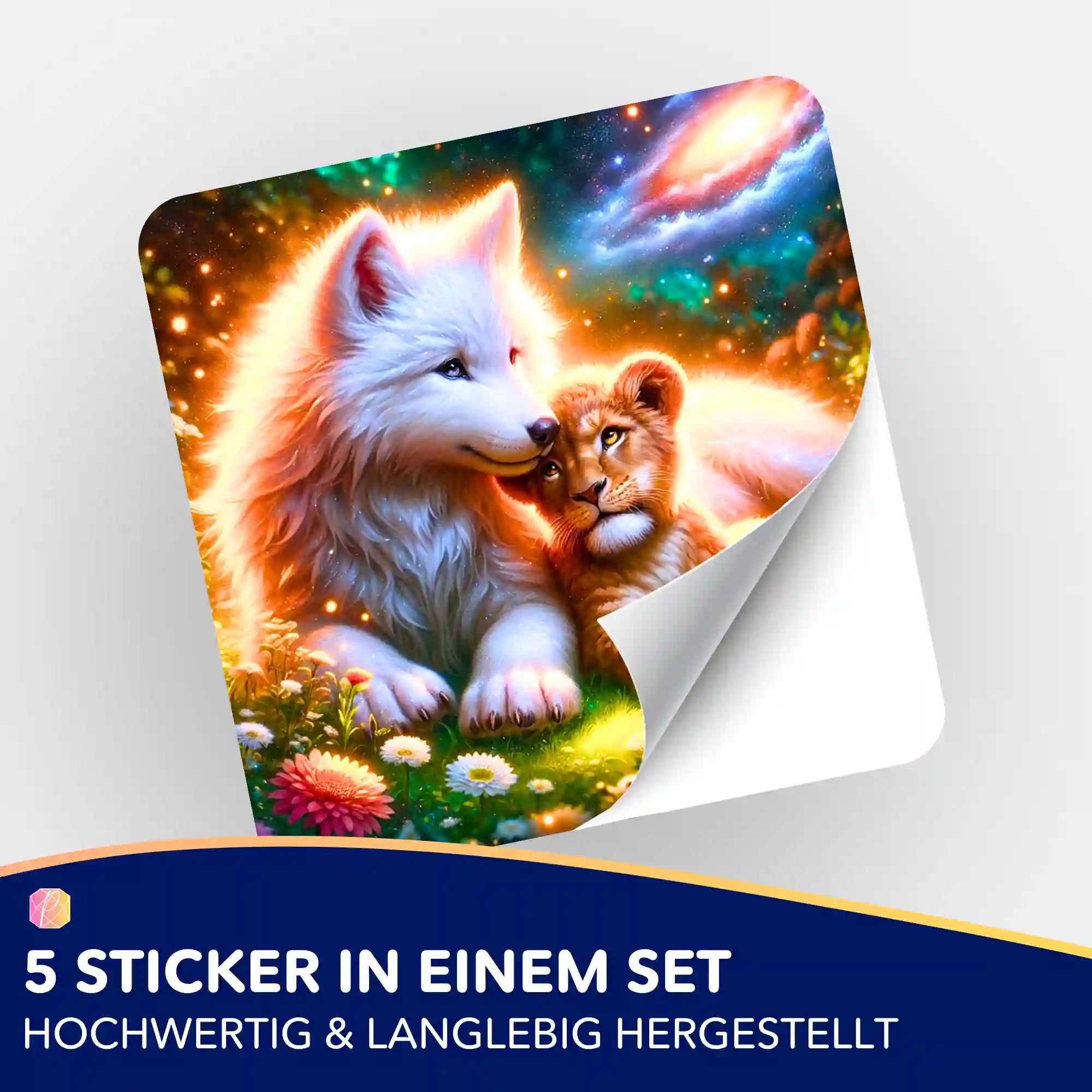 Aufkleber 5er-Set - Fenris & Solaris