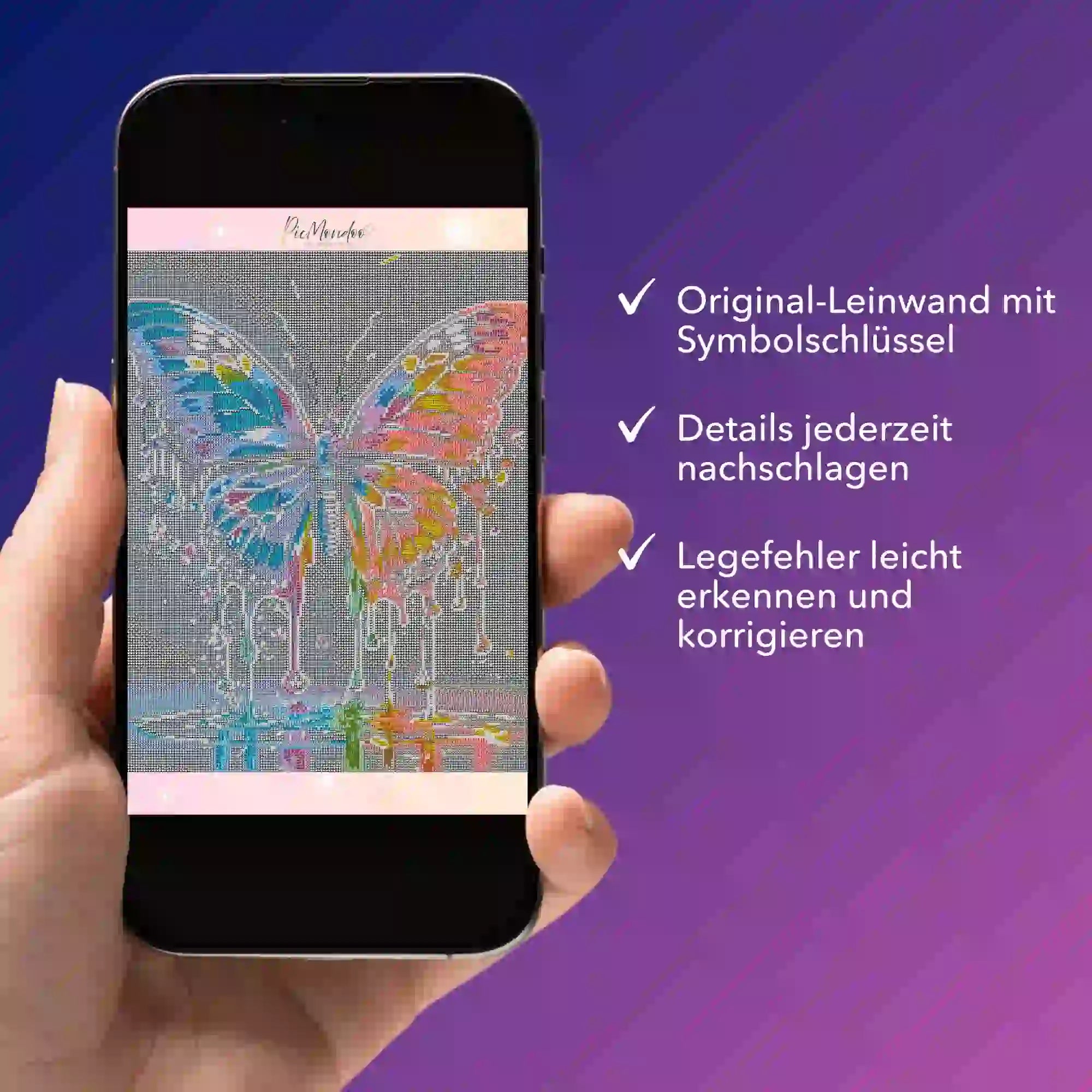 Digitale Bildmappe - Waterdrop Butterfly