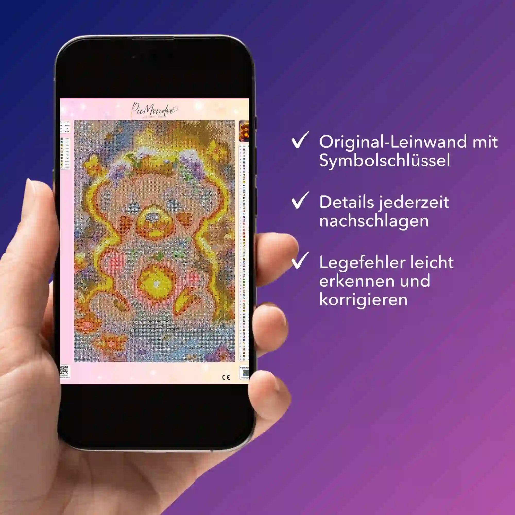 Digitale Bildmappe - Kleiner Leuchtbär