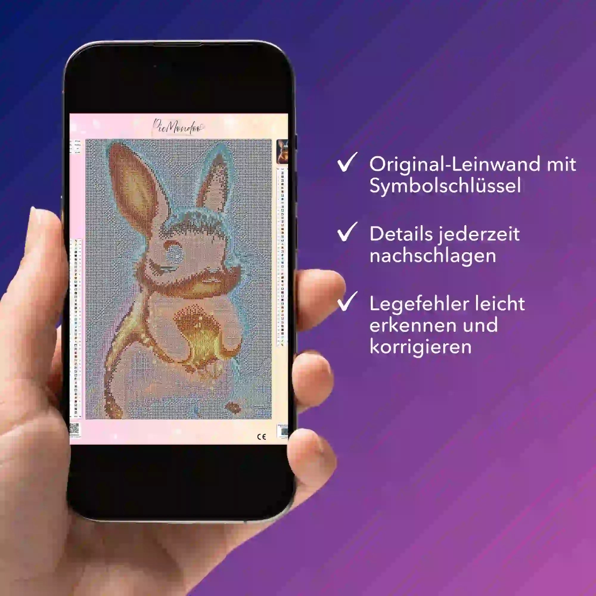 Digitale Bildmappe - Funkelhäschen