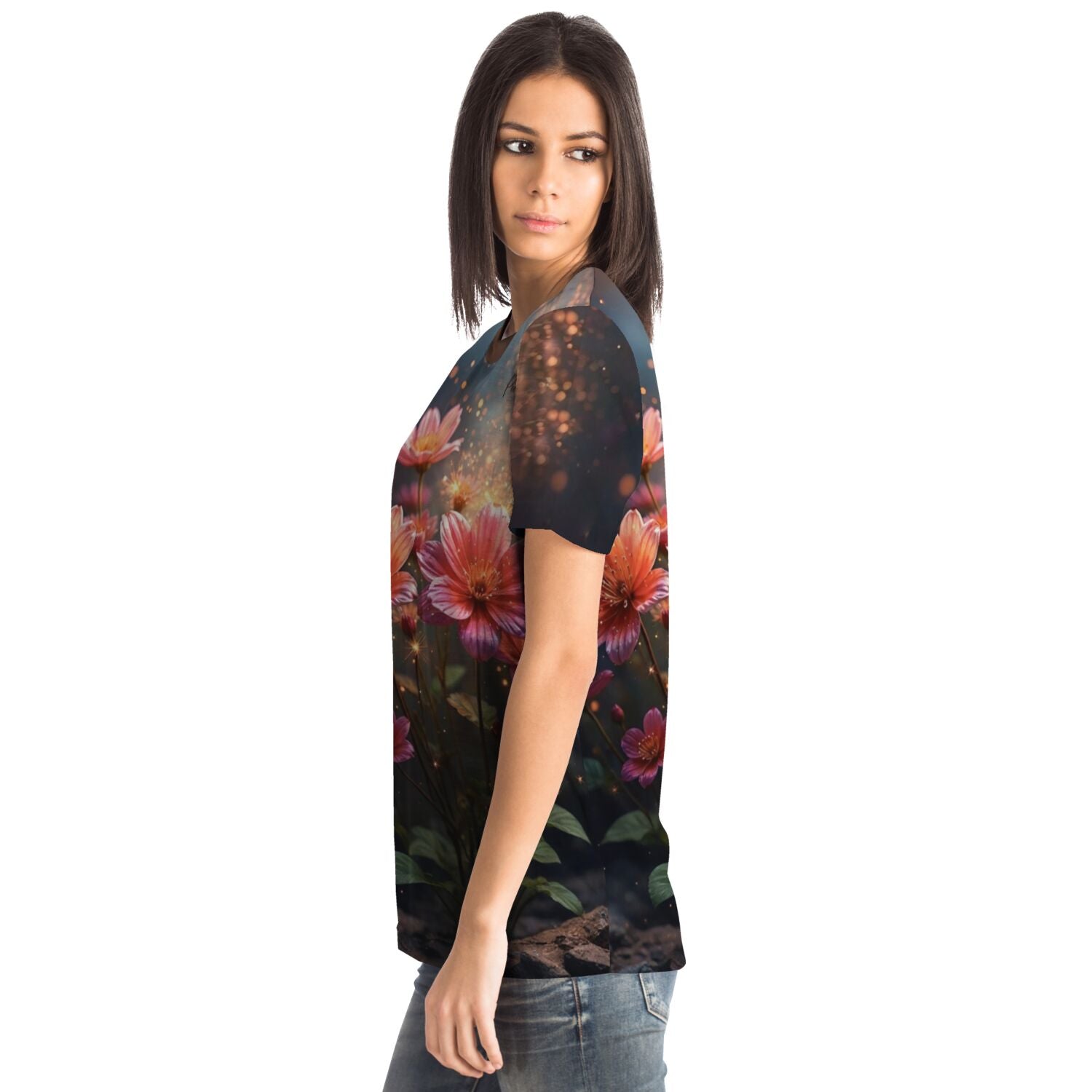 Dreamer T-Shirt - Flower Sparkle