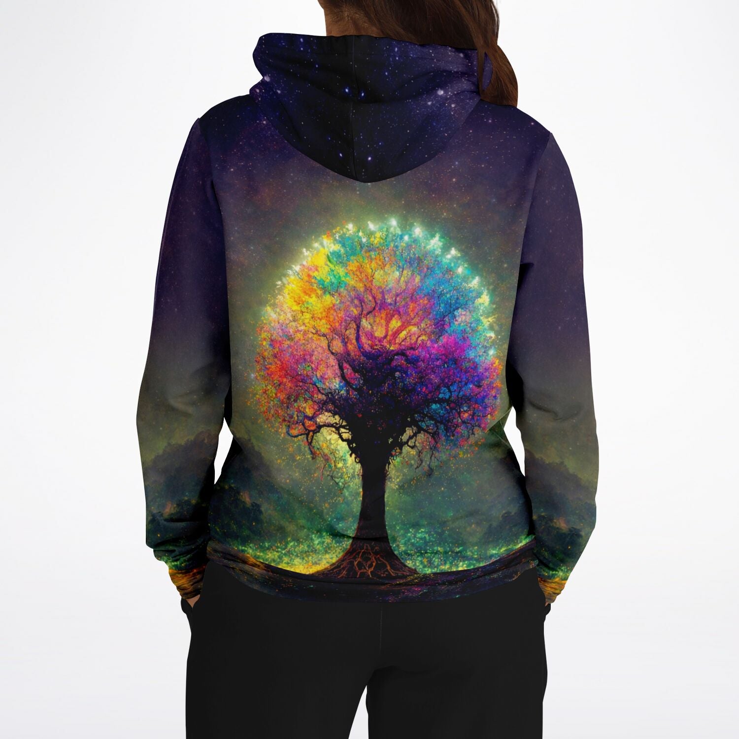 Dreamer Hoodie - Multi Special - Colorful lightning Tree